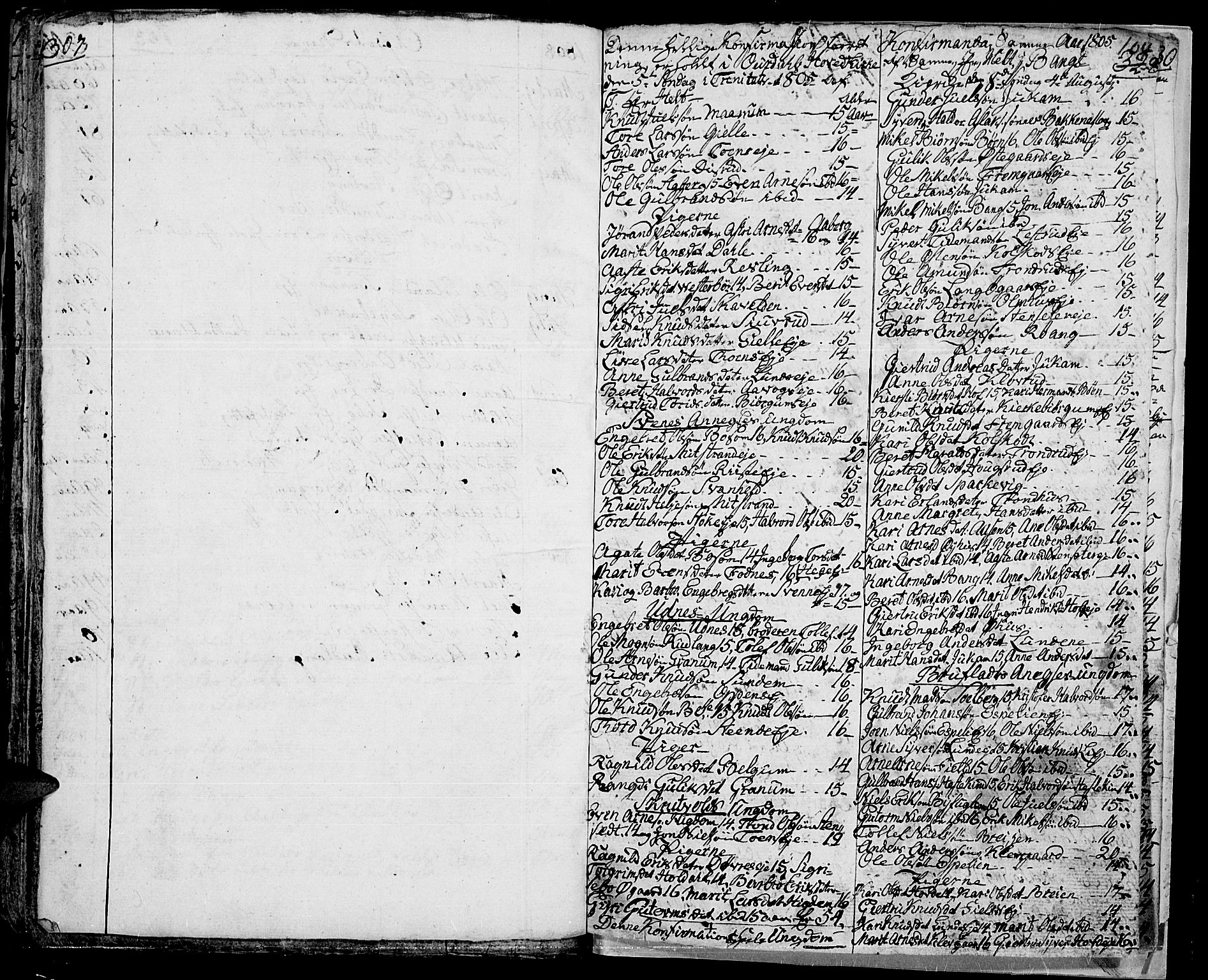 Aurdal prestekontor, AV/SAH-PREST-126/H/Ha/Haa/L0007: Ministerialbok nr. 7, 1800-1808, s. 104