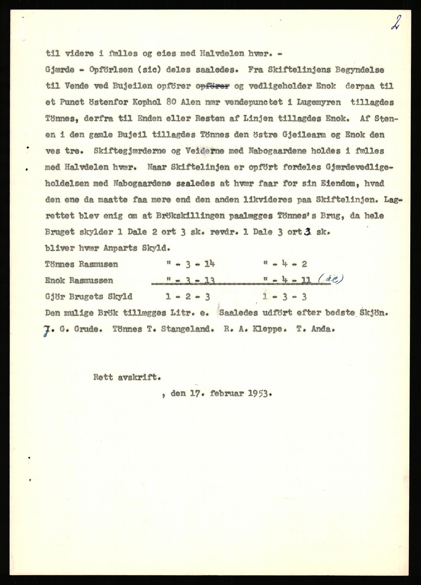 Statsarkivet i Stavanger, AV/SAST-A-101971/03/Y/Yj/L0060: Avskrifter sortert etter gårdsnavn: Mydland indre - Mæle øvre, 1750-1930, s. 510