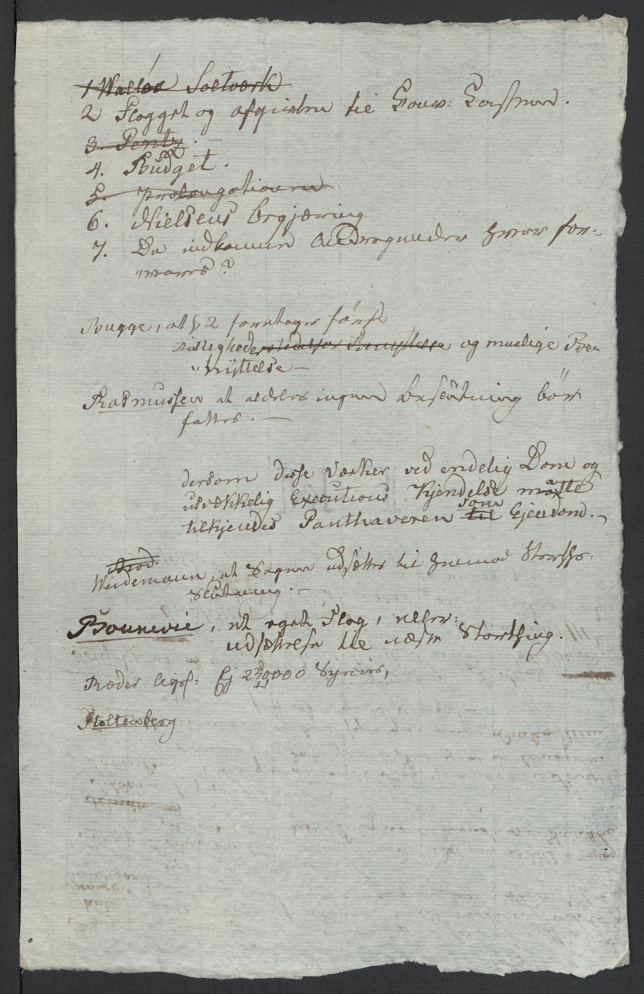 Christie, Wilhelm Frimann Koren, RA/PA-0014/F/L0005: Christies dokumenter fra Stortinget, 1815-1816, s. 273