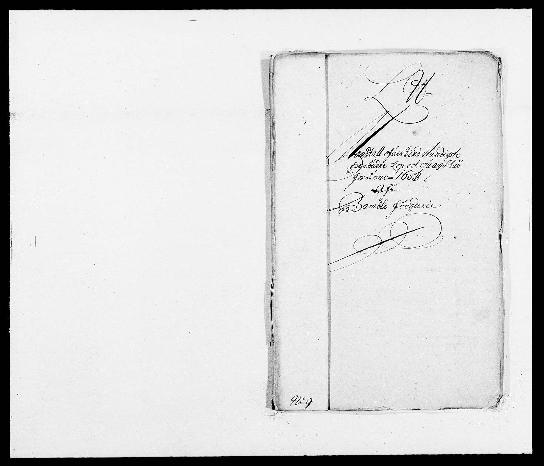 Rentekammeret inntil 1814, Reviderte regnskaper, Fogderegnskap, AV/RA-EA-4092/R34/L2046: Fogderegnskap Bamble, 1682-1683, s. 403