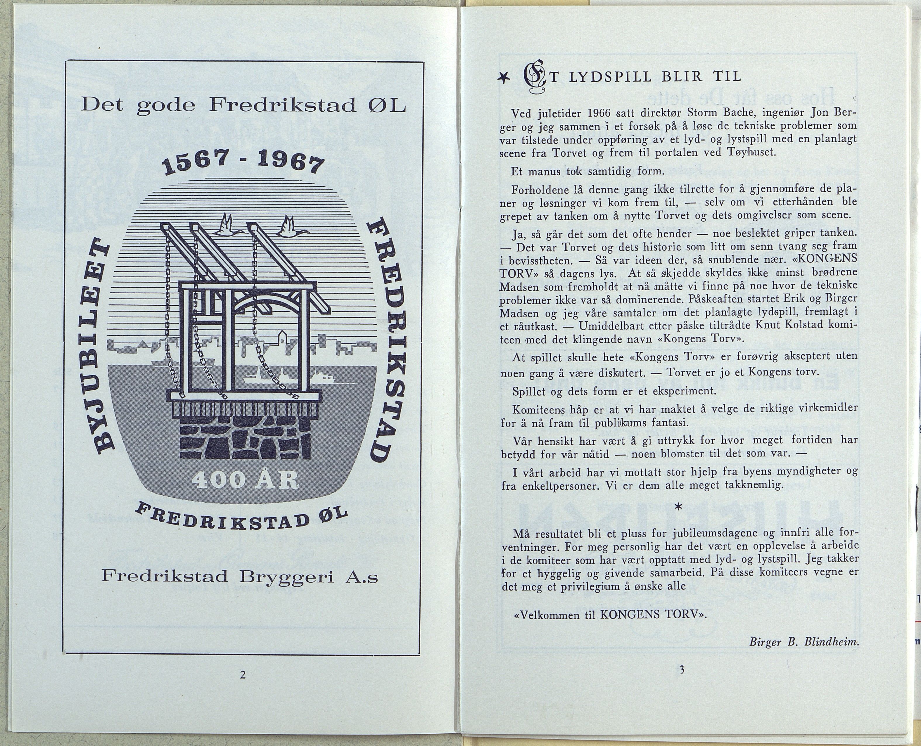 Byjubileet i Arendal 1973 , AAKS/KA0906-492a/E/E03/L0001: Andre Byjubileum, 1961-1970