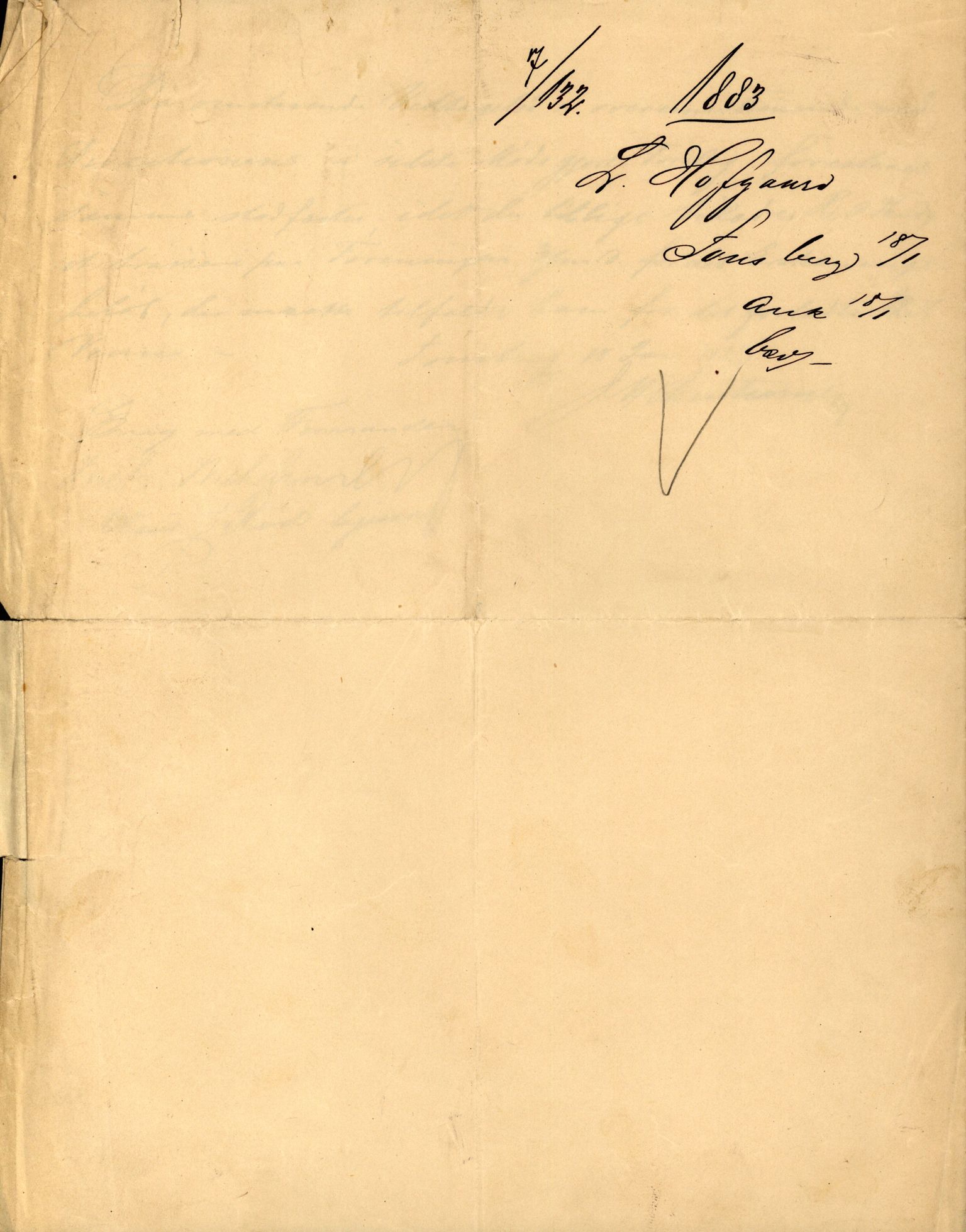 Pa 63 - Østlandske skibsassuranceforening, VEMU/A-1079/G/Ga/L0015/0013: Havaridokumenter / Venice, Isbjørn, Varnæs, Valkyrien, 1882, s. 4