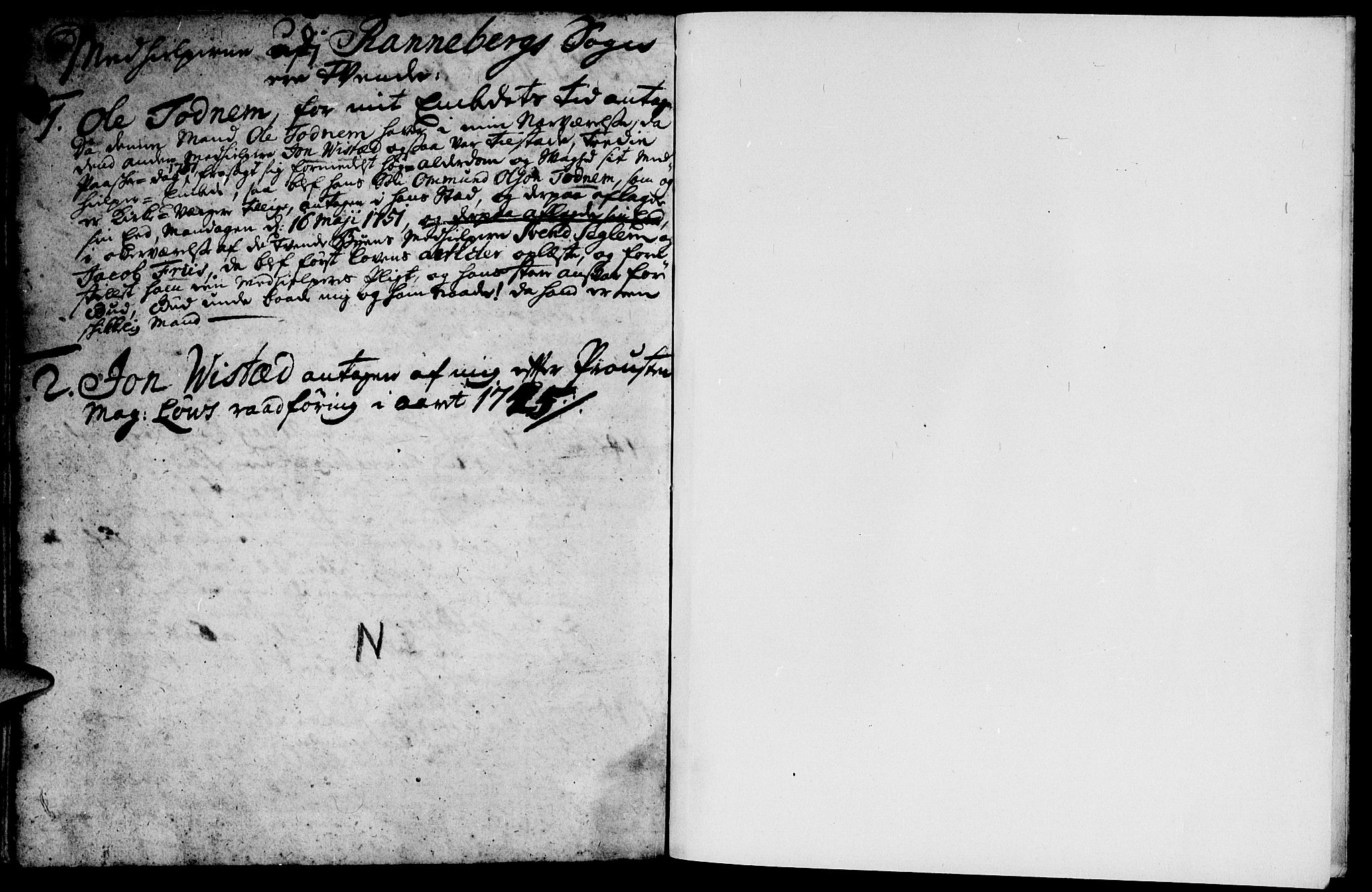 Domkirken sokneprestkontor, SAST/A-101812/001/30/30BA/L0003: Ministerialbok nr. A 3 /2, 1738-1760