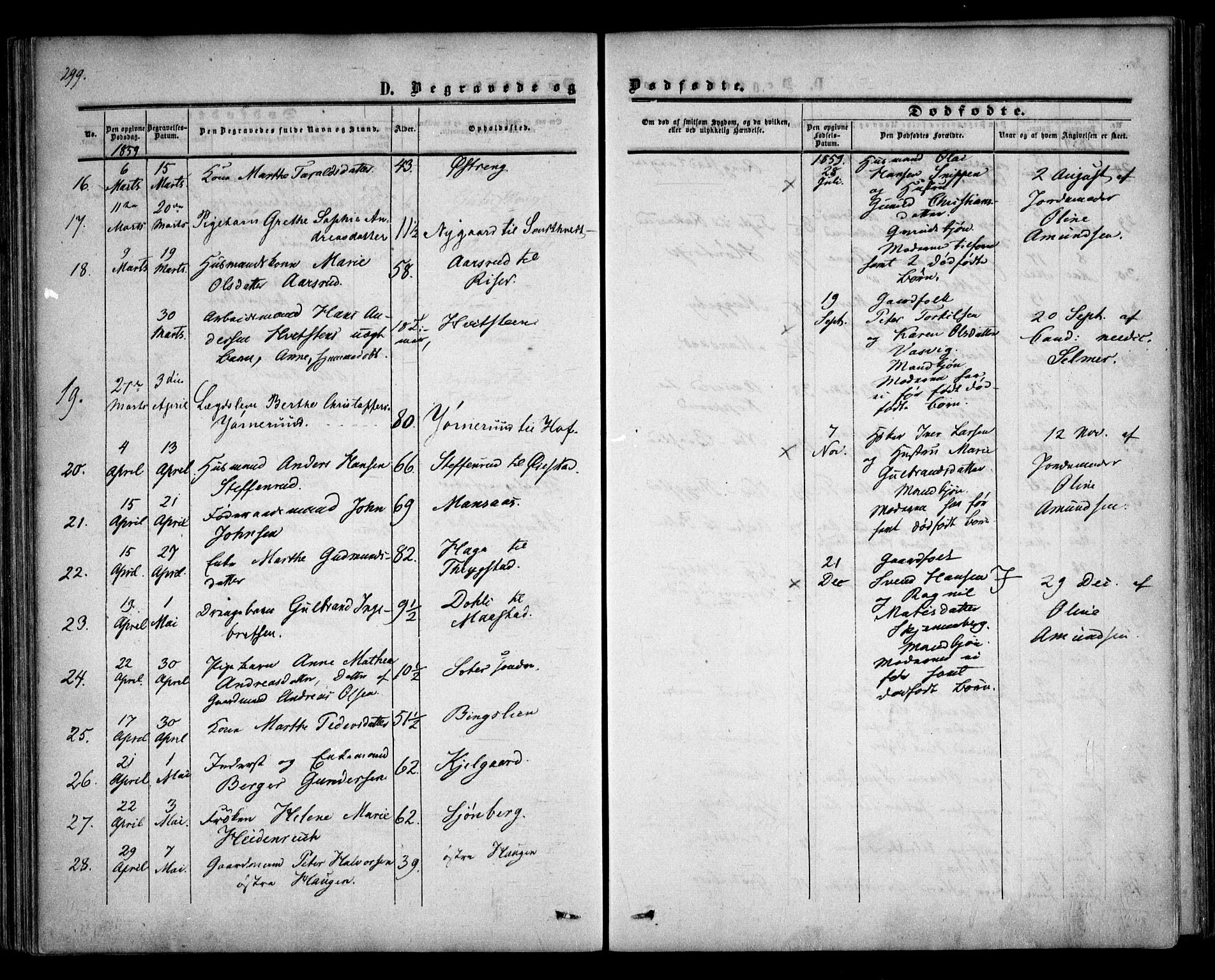 Trøgstad prestekontor Kirkebøker, AV/SAO-A-10925/F/Fa/L0008.b: Ministerialbok nr. I 8B, 1855-1864, s. 299