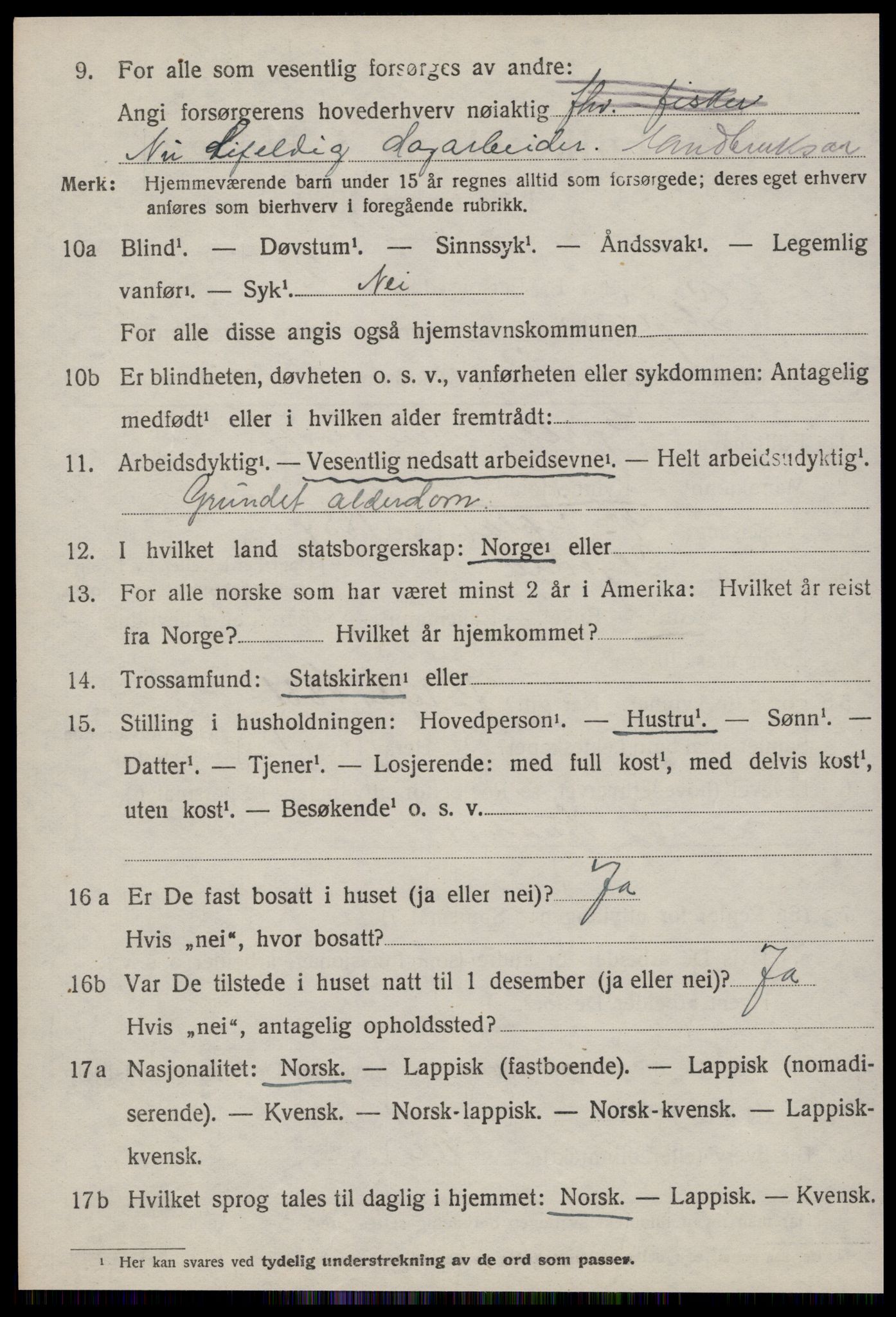 SAT, Folketelling 1920 for 1626 Stjørna herred, 1920, s. 3839