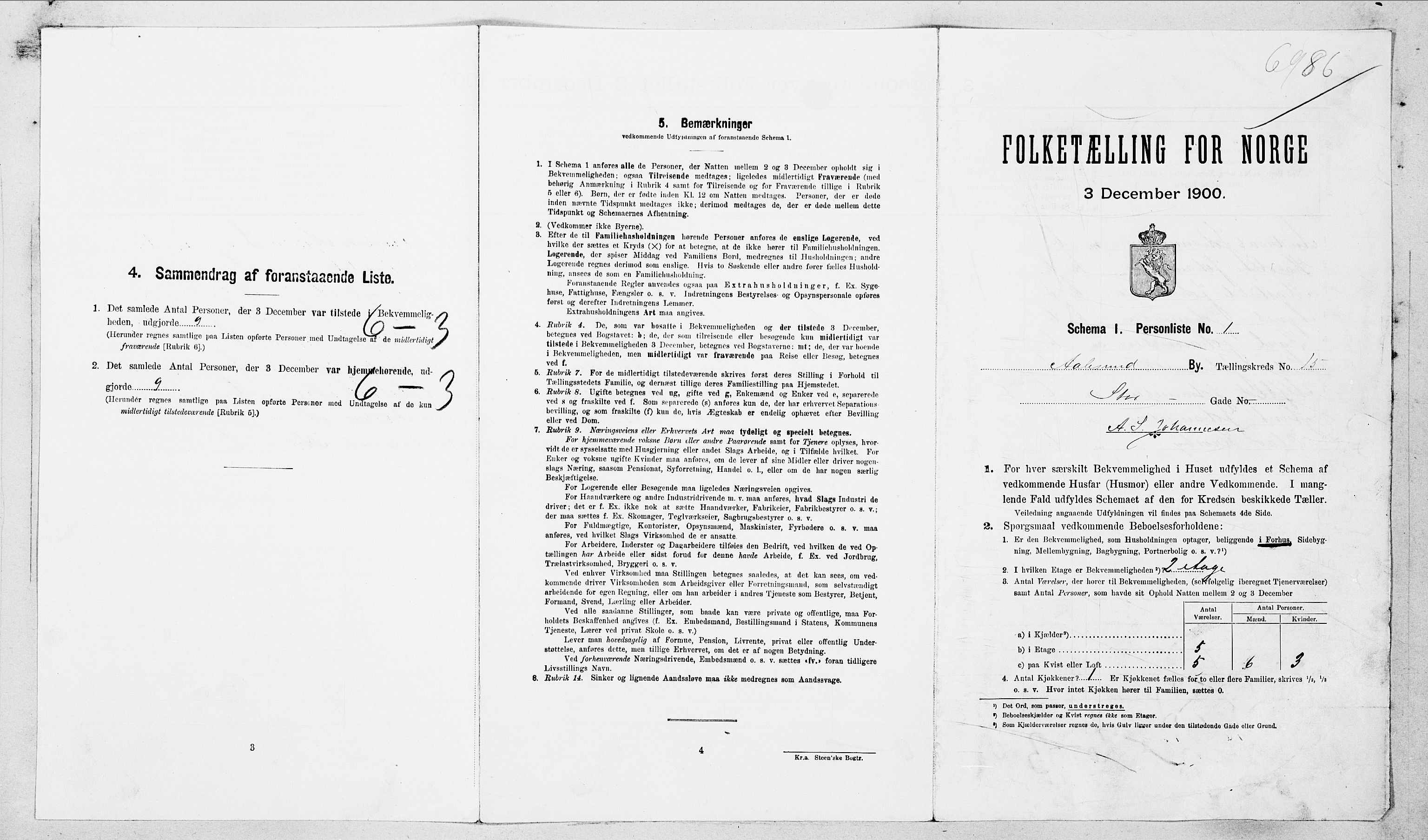 SAT, Folketelling 1900 for 1501 Ålesund kjøpstad, 1900, s. 6102