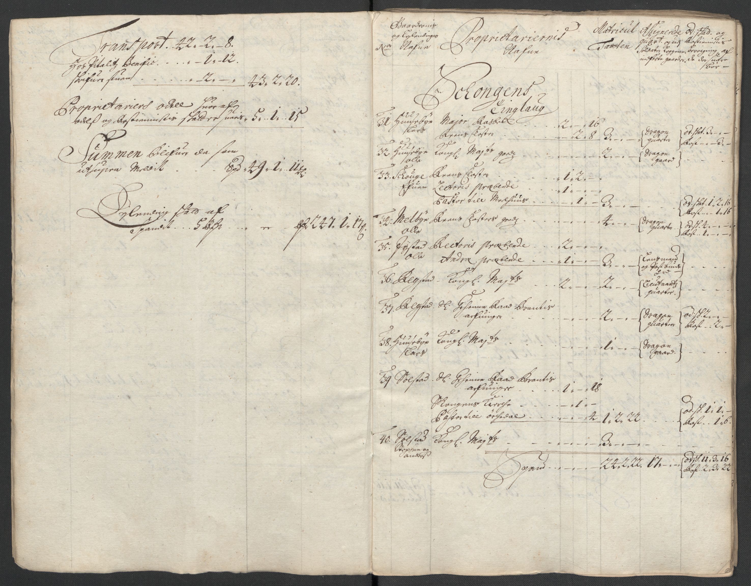 Rentekammeret inntil 1814, Reviderte regnskaper, Fogderegnskap, AV/RA-EA-4092/R61/L4109: Fogderegnskap Strinda og Selbu, 1704-1706, s. 301