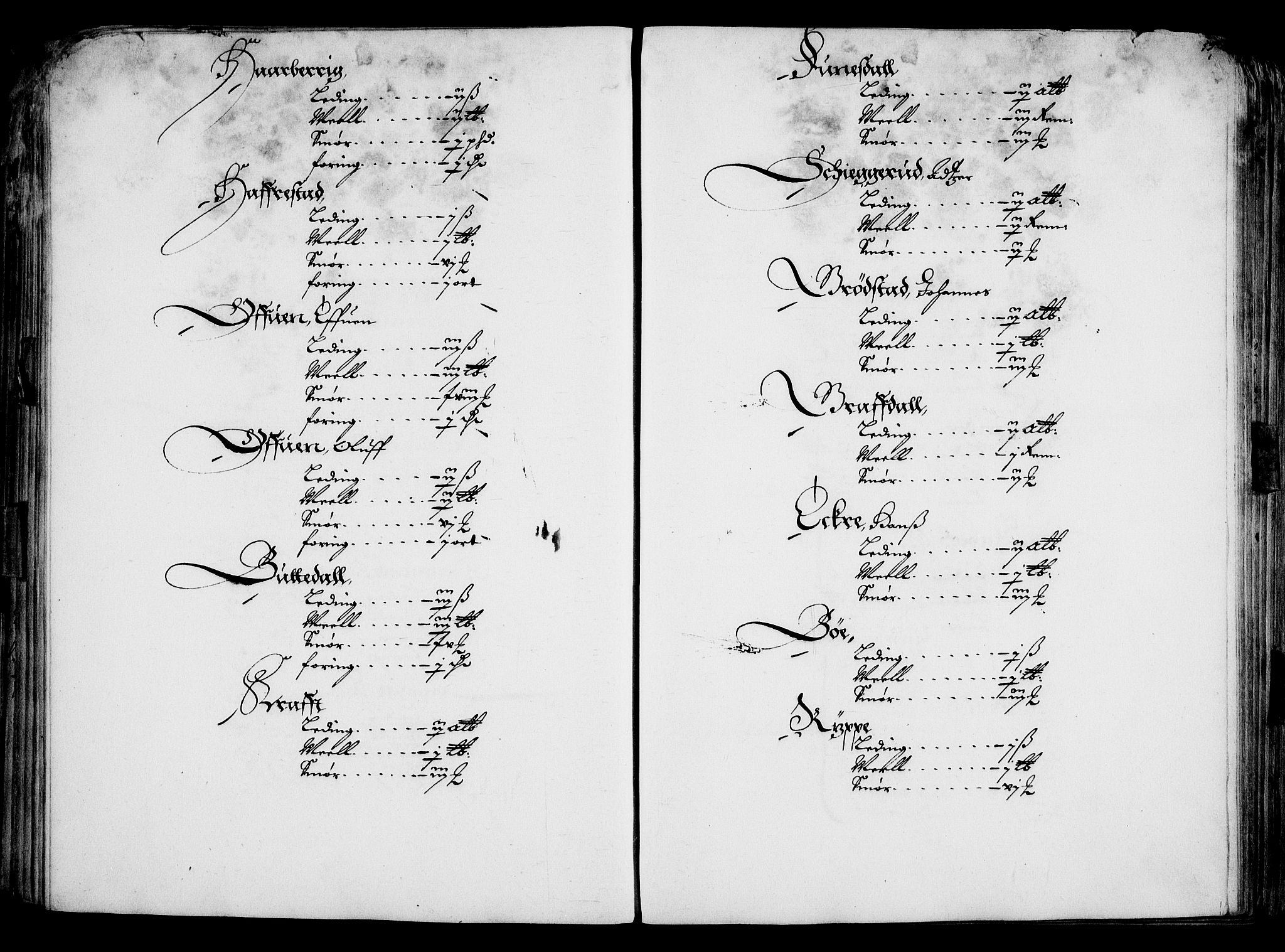 Rentekammeret inntil 1814, Realistisk ordnet avdeling, AV/RA-EA-4070/On/L0001/0001: Statens gods / [Jj 1]: Jordebok over Hannibal Sehesteds gods, 1651, s. 74