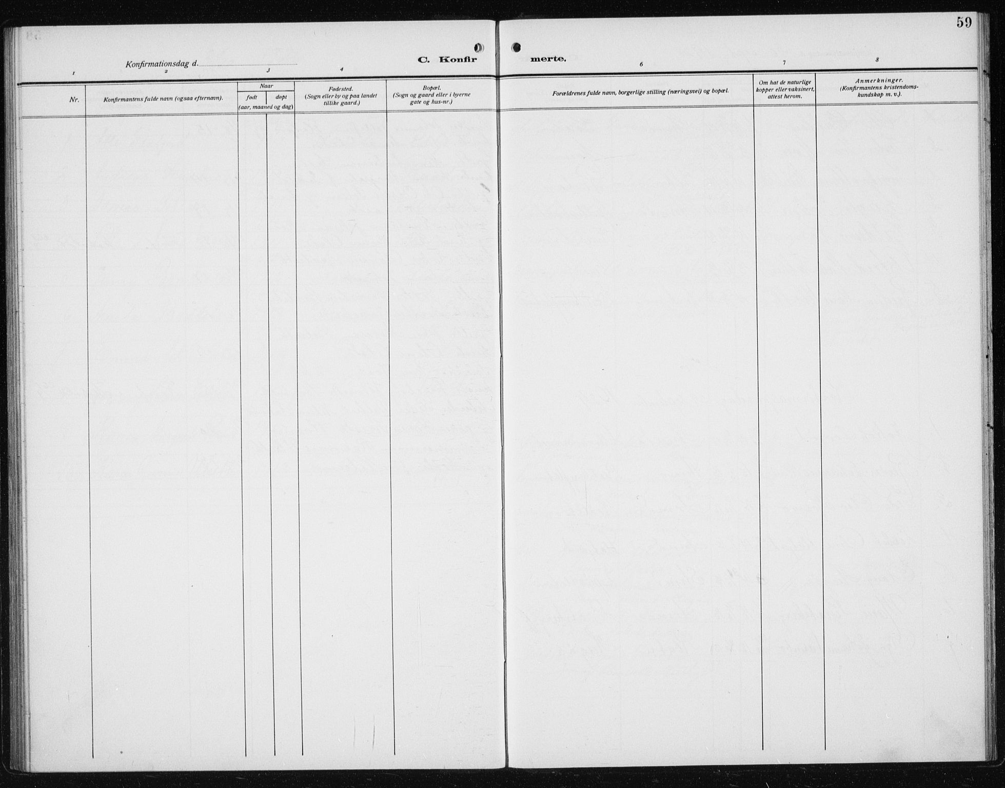 Ministerialprotokoller, klokkerbøker og fødselsregistre - Sør-Trøndelag, AV/SAT-A-1456/608/L0342: Klokkerbok nr. 608C08, 1912-1938, s. 59