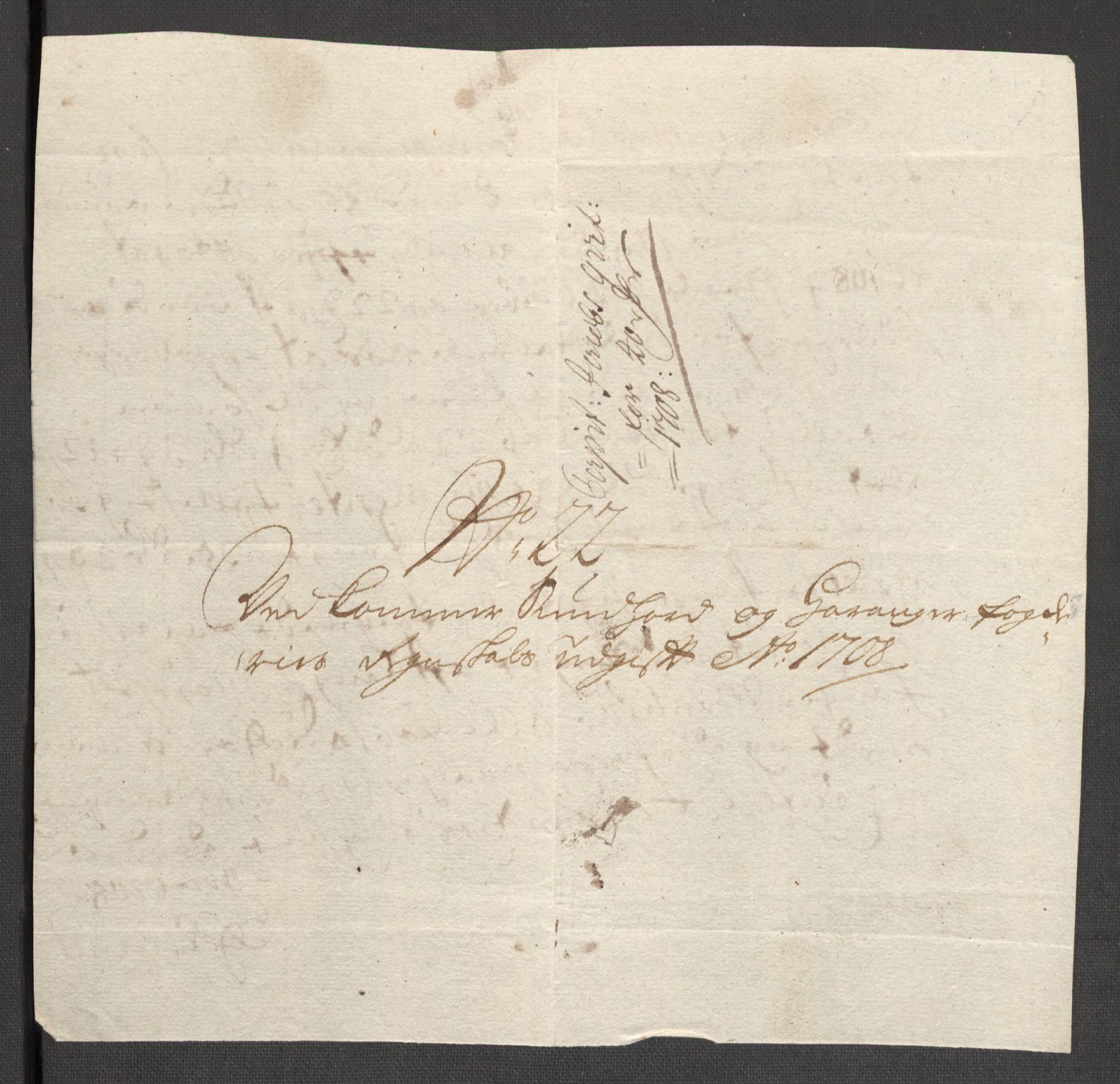 Rentekammeret inntil 1814, Reviderte regnskaper, Fogderegnskap, AV/RA-EA-4092/R48/L2985: Fogderegnskap Sunnhordland og Hardanger, 1708, s. 292