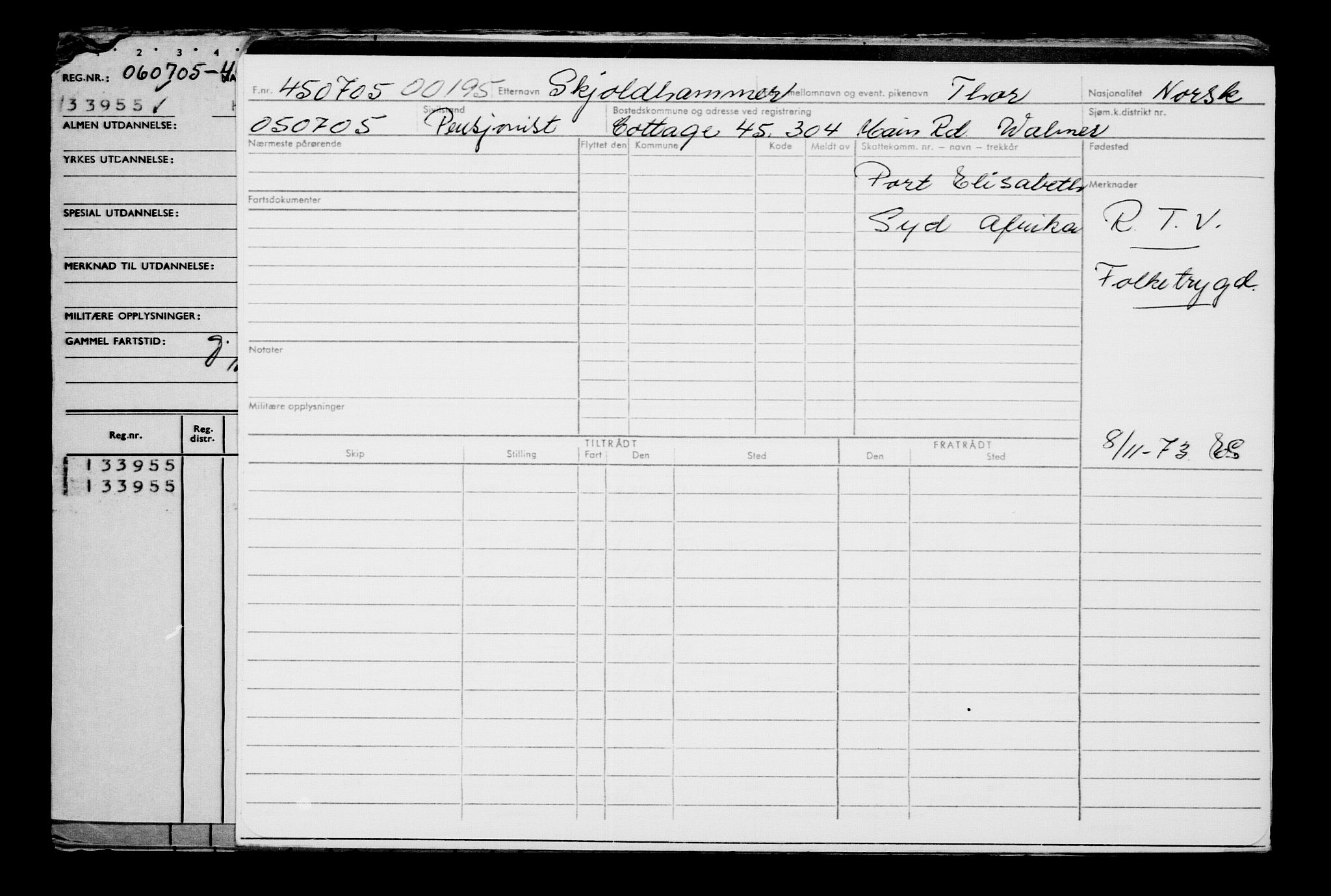 Direktoratet for sjømenn, AV/RA-S-3545/G/Gb/L0060: Hovedkort, 1905, s. 59