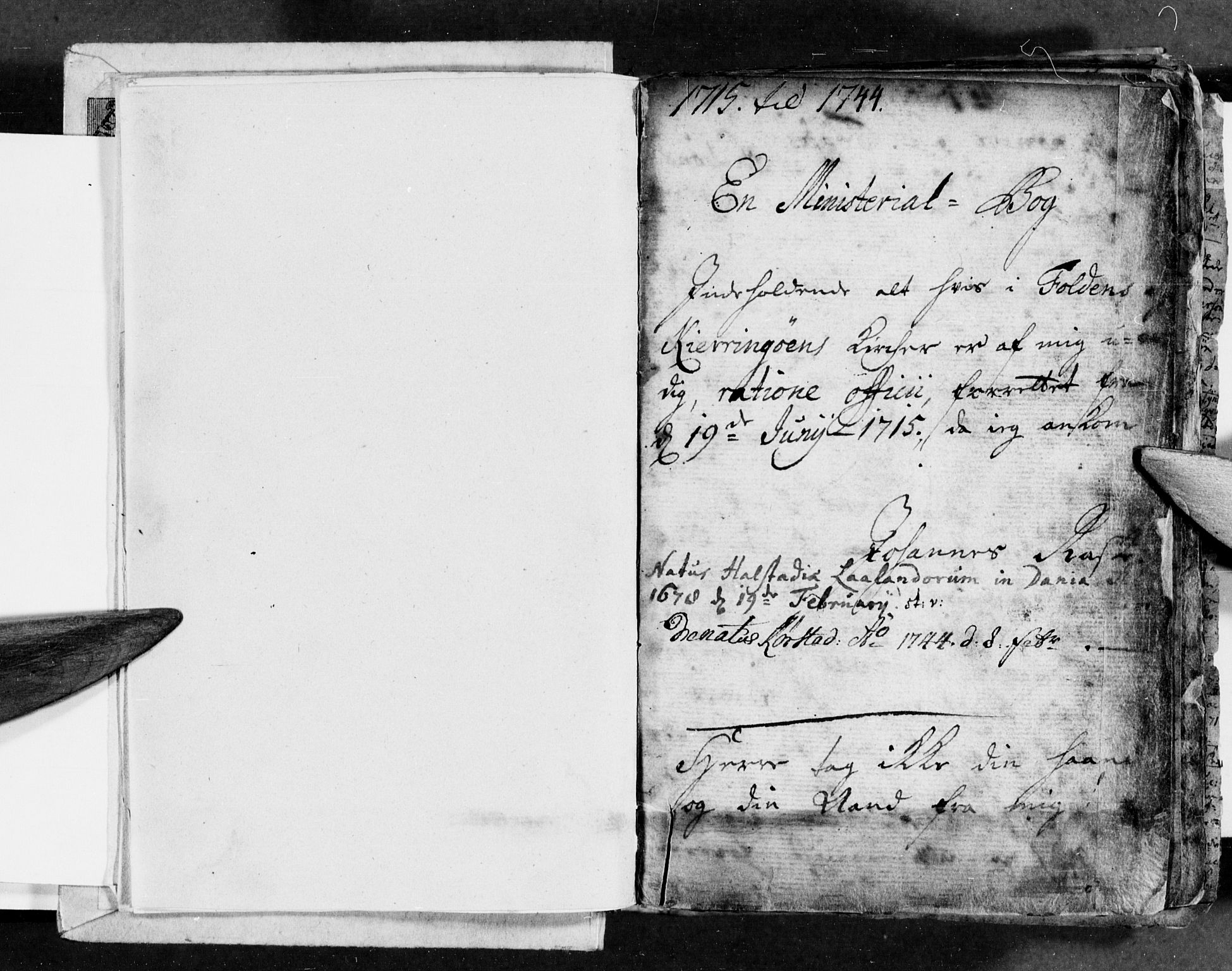 Ministerialprotokoller, klokkerbøker og fødselsregistre - Nordland, AV/SAT-A-1459/853/L0765: Ministerialbok nr. 853A04, 1715-1745