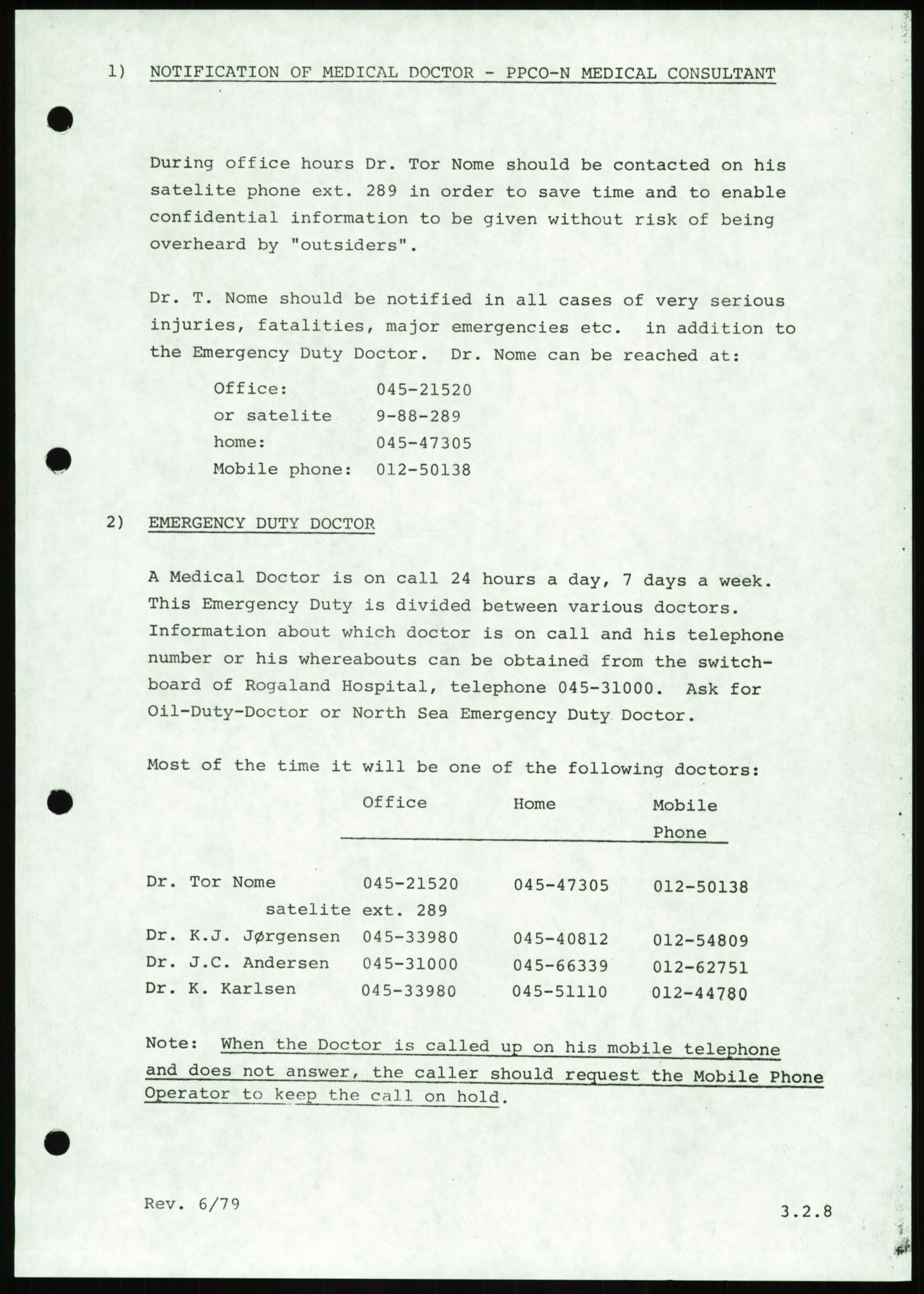 Justisdepartementet, Granskningskommisjonen ved Alexander Kielland-ulykken 27.3.1980, AV/RA-S-1165/D/L0016: O Beredskapsplaner (Doku.liste + O1-O3 av 3), 1980-1981, s. 108