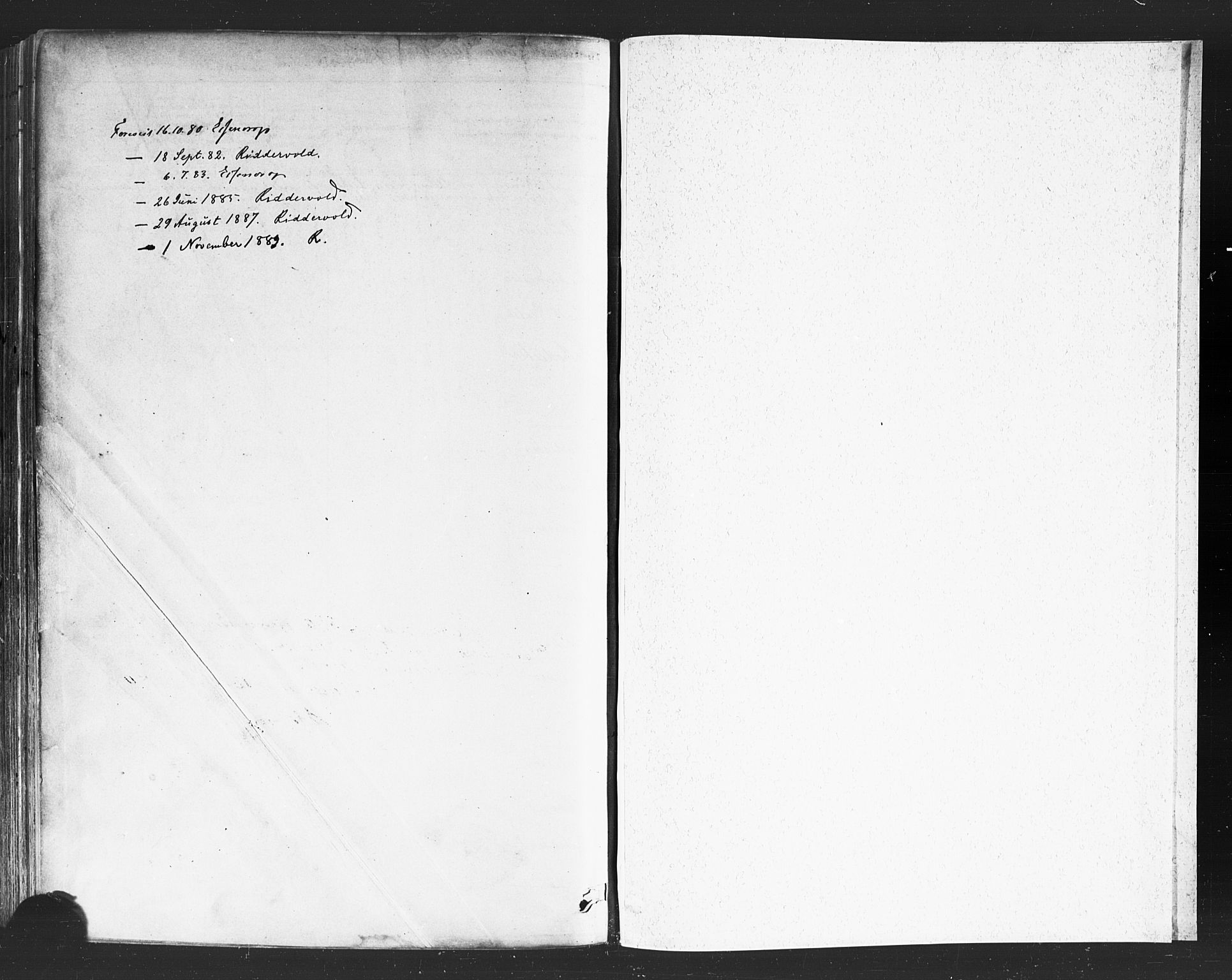 Halden prestekontor Kirkebøker, SAO/A-10909/F/Fa/L0011: Ministerialbok nr. I 11, 1878-1889