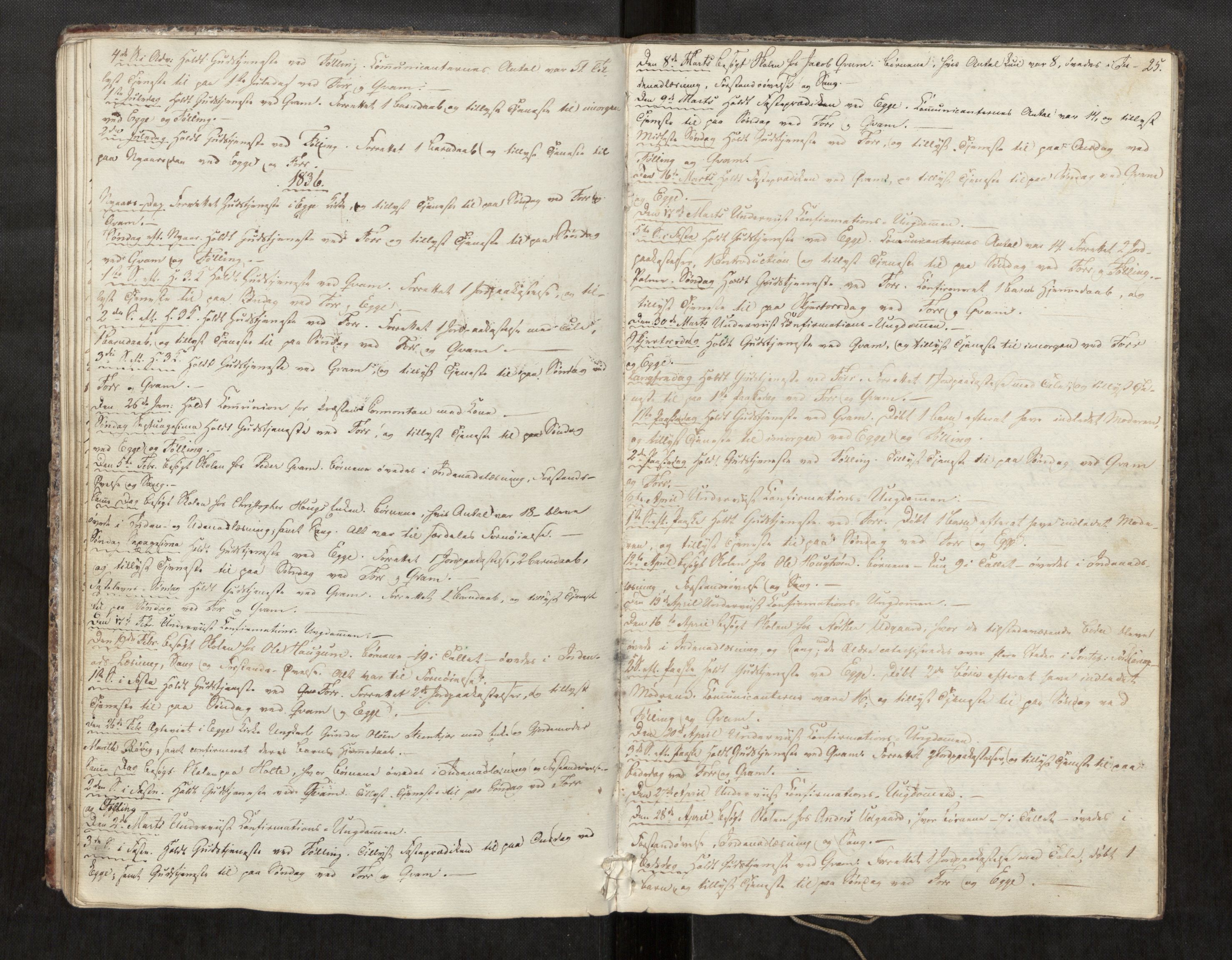 Stod sokneprestkontor, AV/SAT-A-1164/2/I/I1/I1d/L0001: Residerende kapellans bok nr. 1, 1827-1849, s. 25