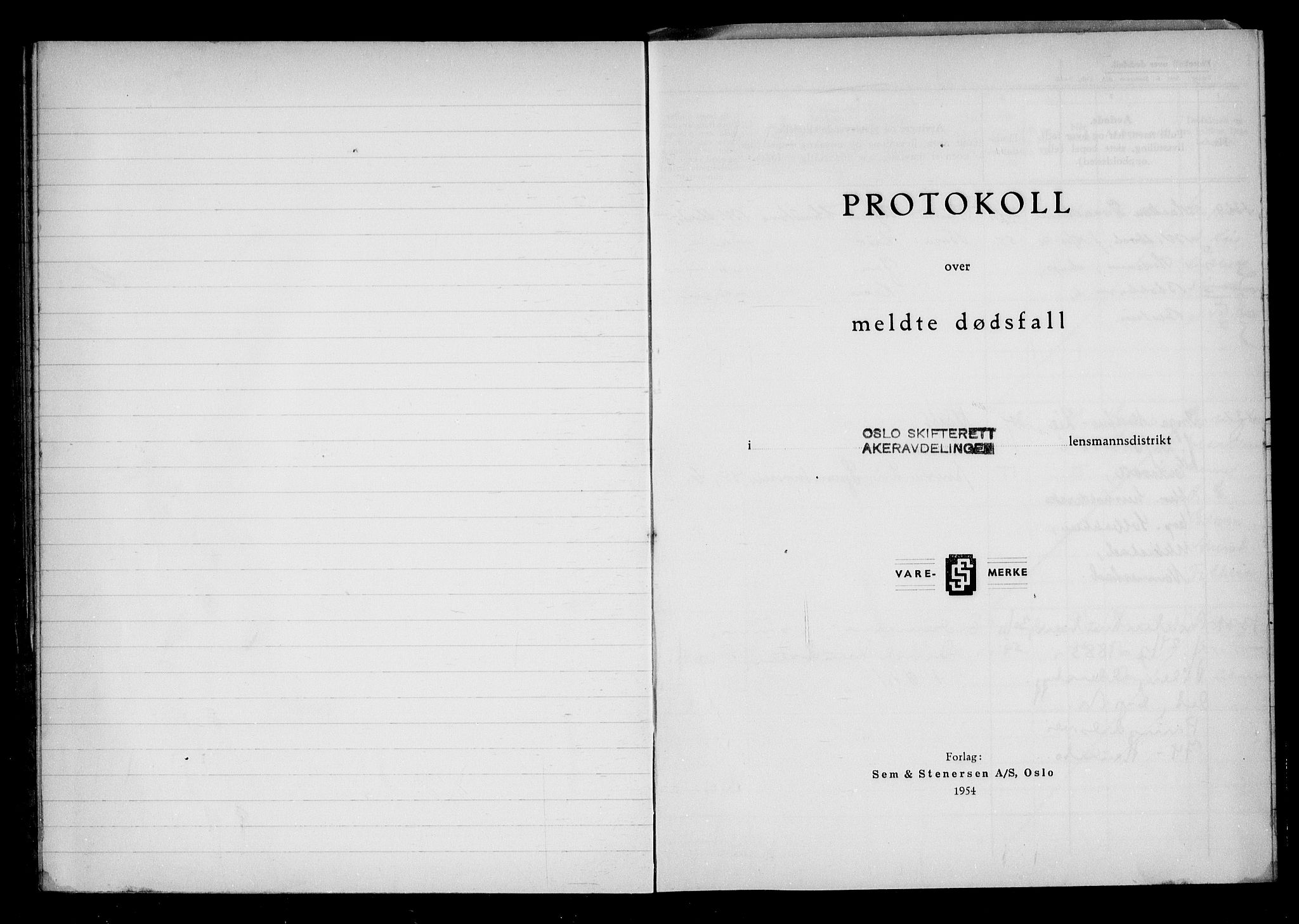 Oslo skifterett, SAO/A-10383/G/Ga/Gad/L0014: Dødsfallsprotokoll - avd. III, 1955-1956