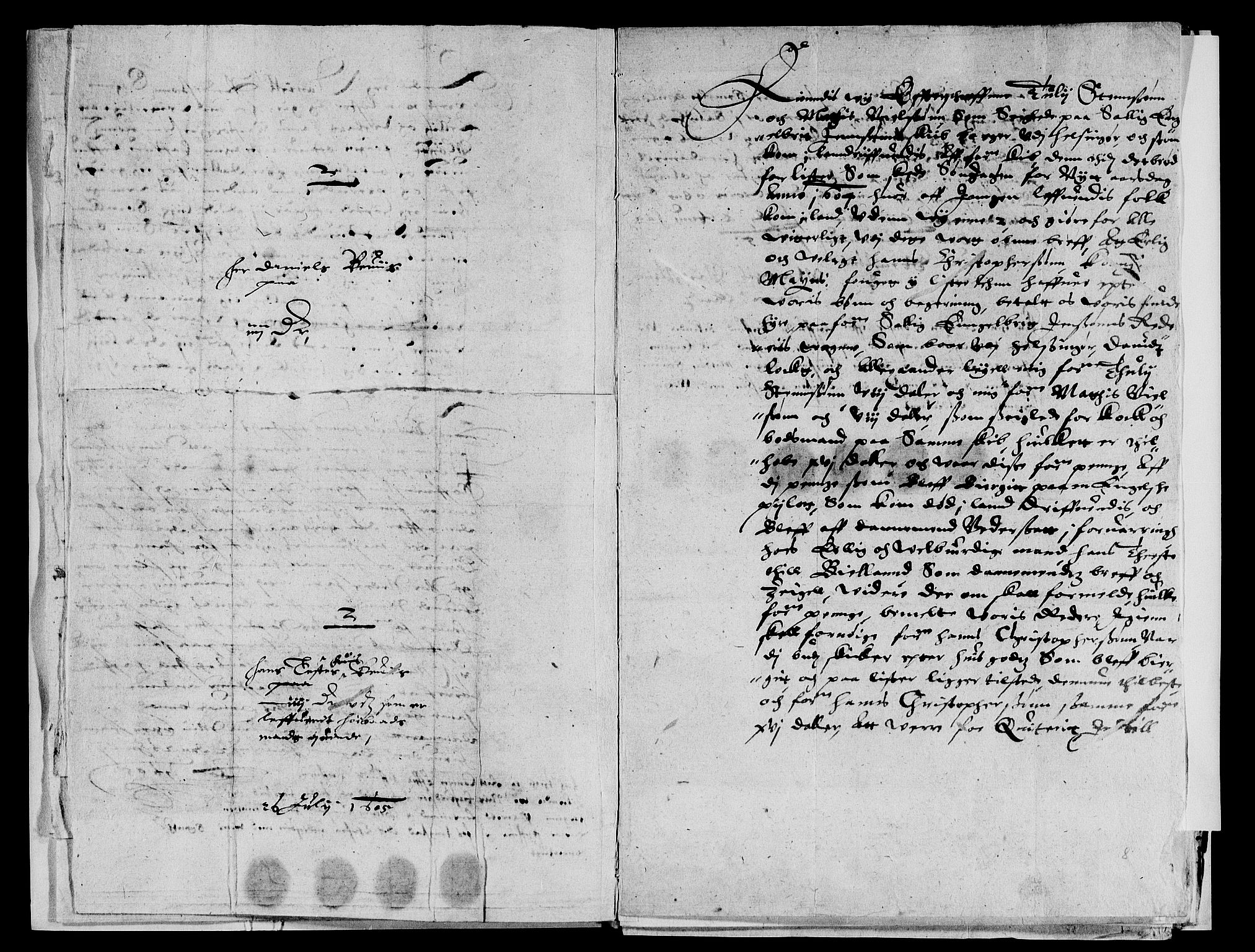 Rentekammeret inntil 1814, Reviderte regnskaper, Lensregnskaper, AV/RA-EA-5023/R/Rb/Rbr/L0002: Lista len, 1606-1611