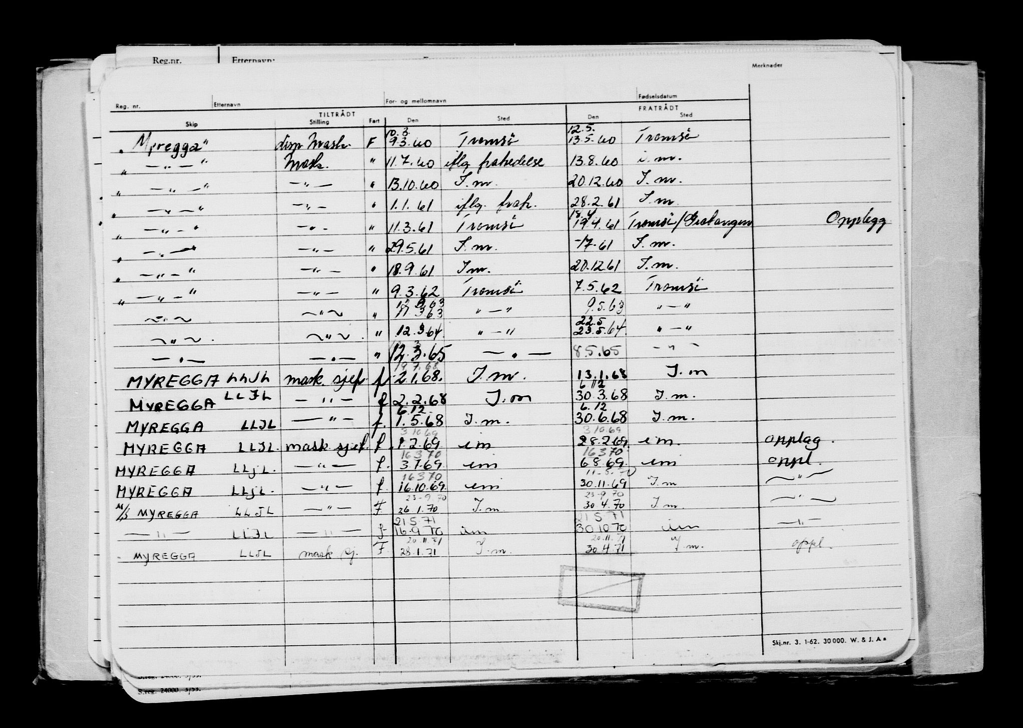 Direktoratet for sjømenn, AV/RA-S-3545/G/Gb/L0169: Hovedkort, 1919, s. 658