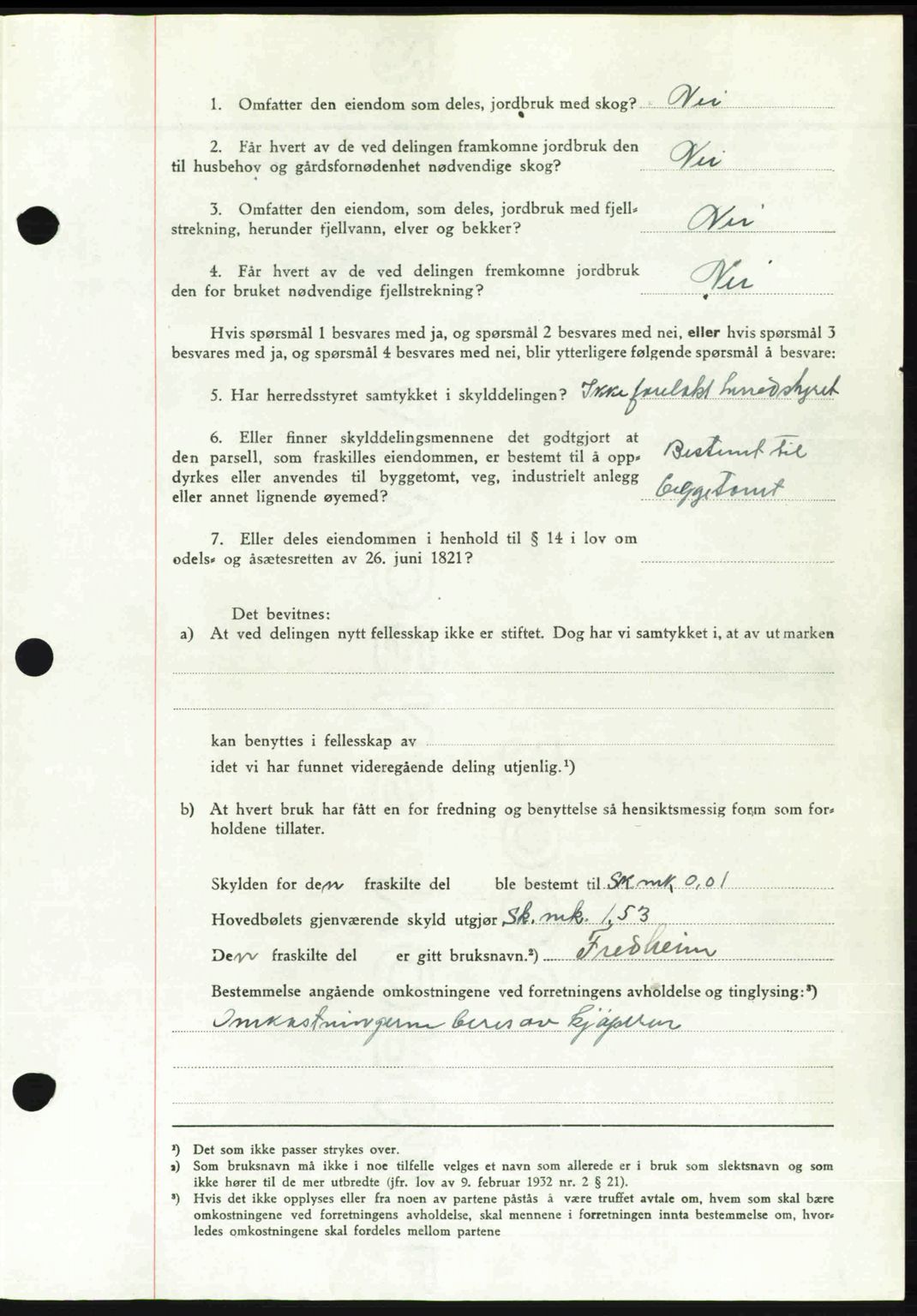 Romsdal sorenskriveri, AV/SAT-A-4149/1/2/2C: Pantebok nr. A26, 1948-1948, Dagboknr: 1403/1948