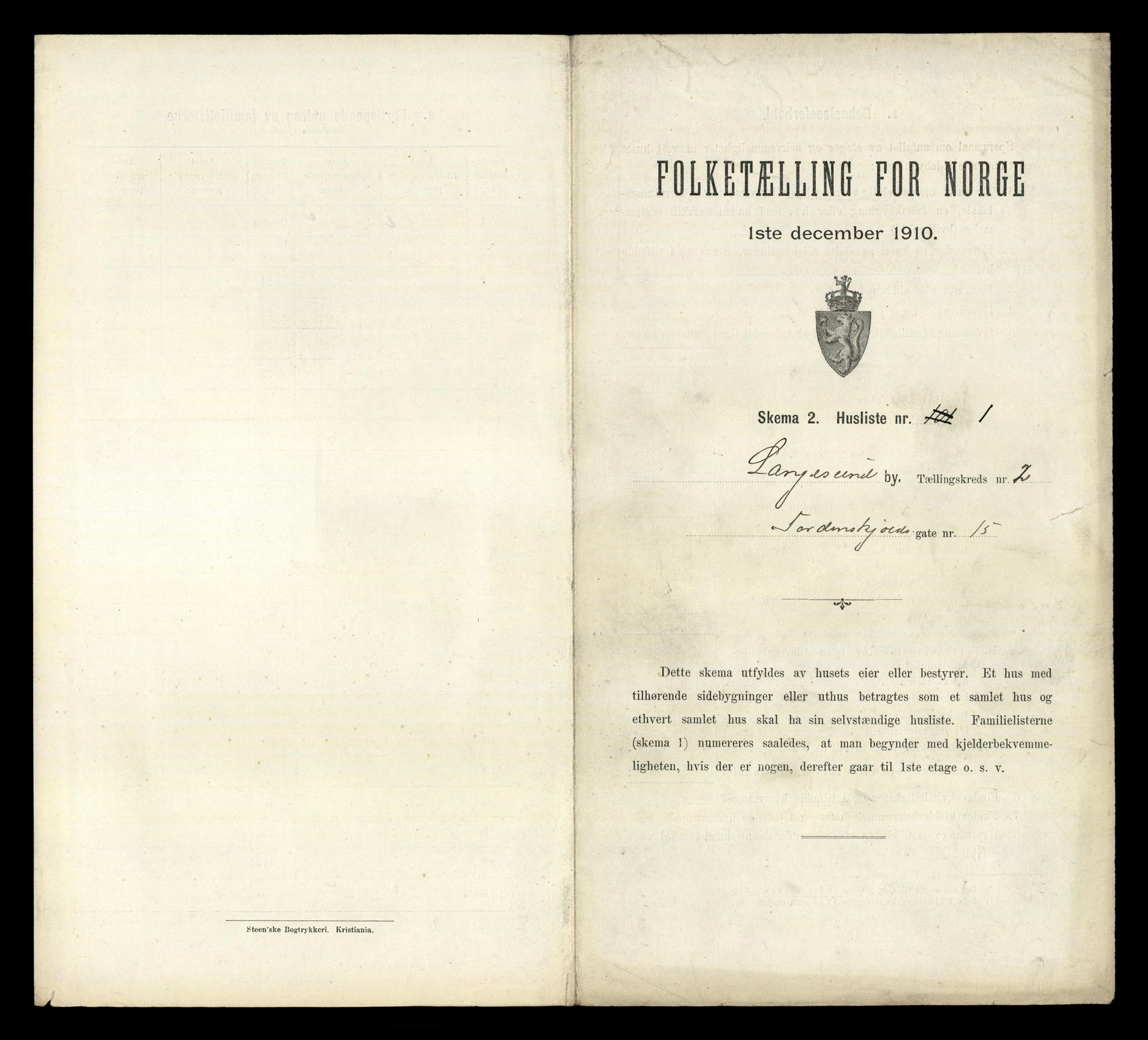 RA, Folketelling 1910 for 0802 Langesund ladested, 1910, s. 469