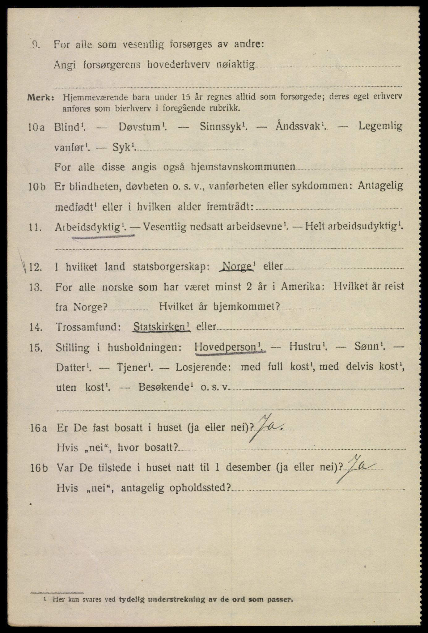 SAO, Folketelling 1920 for 0301 Kristiania kjøpstad, 1920, s. 327120