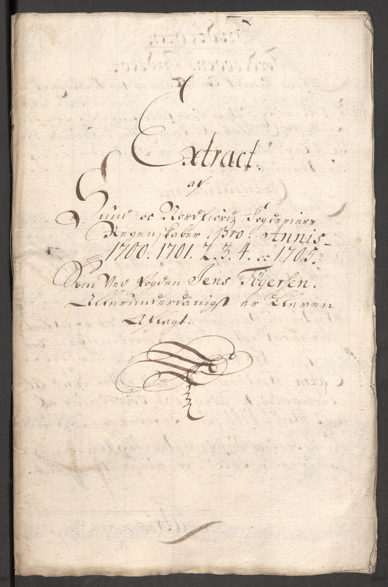 Rentekammeret inntil 1814, Reviderte regnskaper, Fogderegnskap, AV/RA-EA-4092/R53/L3429: Fogderegnskap Sunn- og Nordfjord, 1705, s. 396