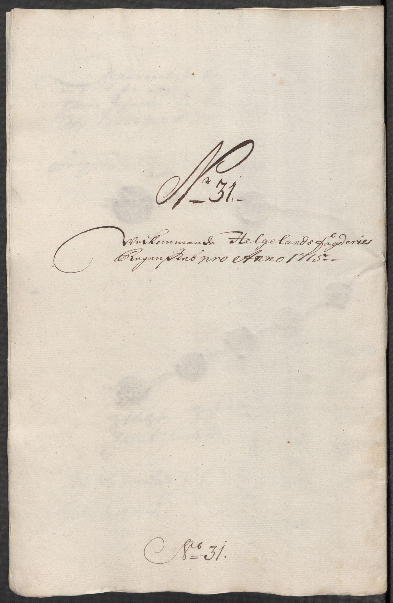 Rentekammeret inntil 1814, Reviderte regnskaper, Fogderegnskap, AV/RA-EA-4092/R65/L4513: Fogderegnskap Helgeland, 1714-1715, s. 655