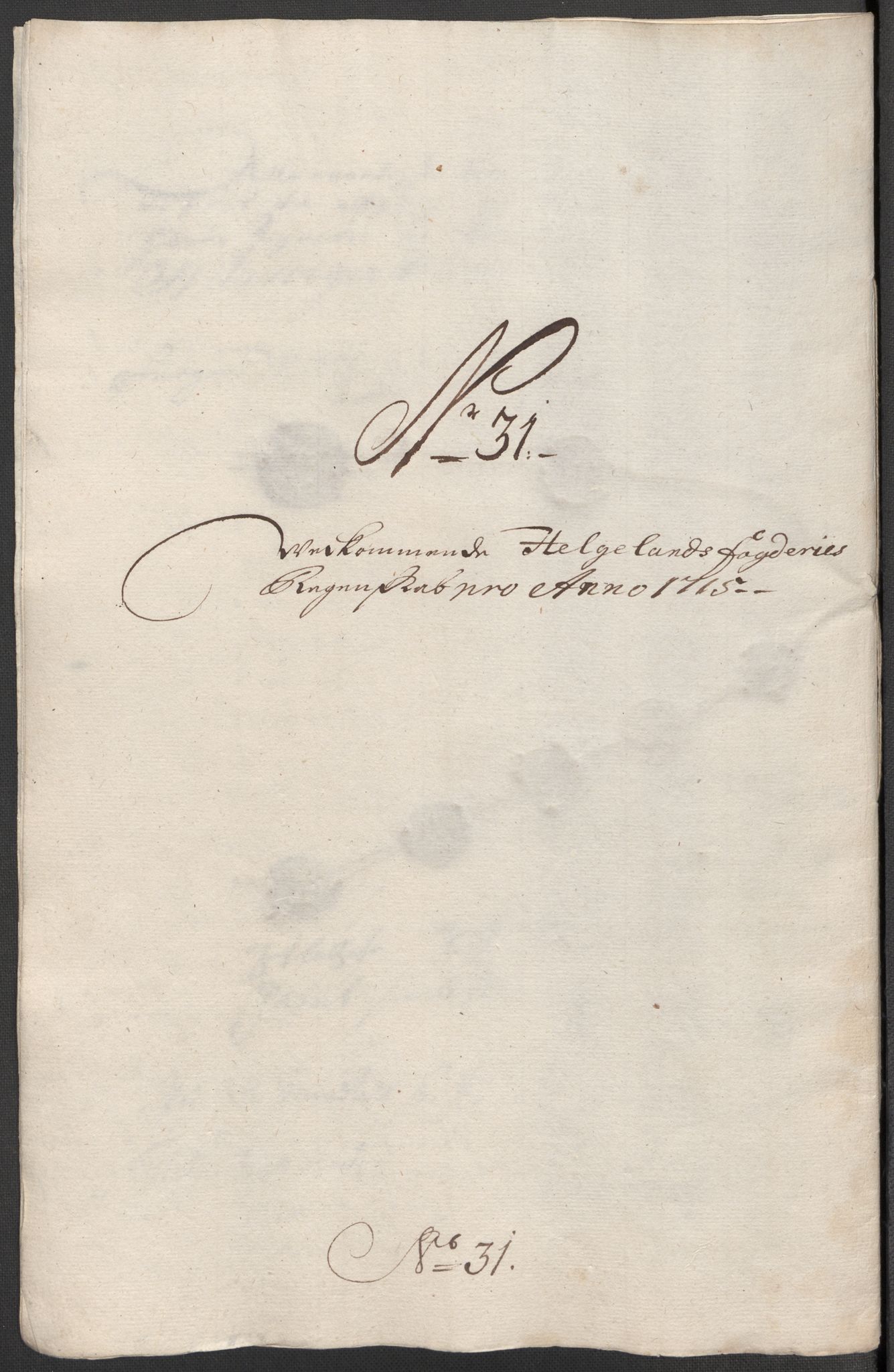 Rentekammeret inntil 1814, Reviderte regnskaper, Fogderegnskap, RA/EA-4092/R65/L4513: Fogderegnskap Helgeland, 1714-1715, s. 655