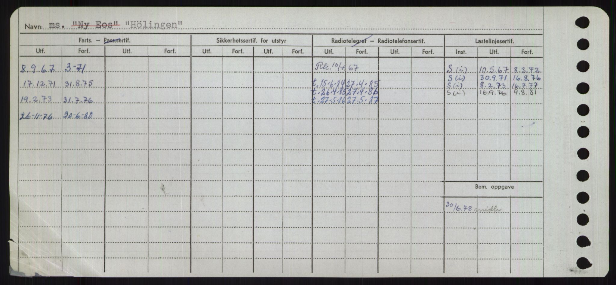 Sjøfartsdirektoratet med forløpere, Skipsmålingen, AV/RA-S-1627/H/Ha/L0003/0001: Fartøy, Hilm-Mar / Fartøy, Hilm-Kol, s. 194