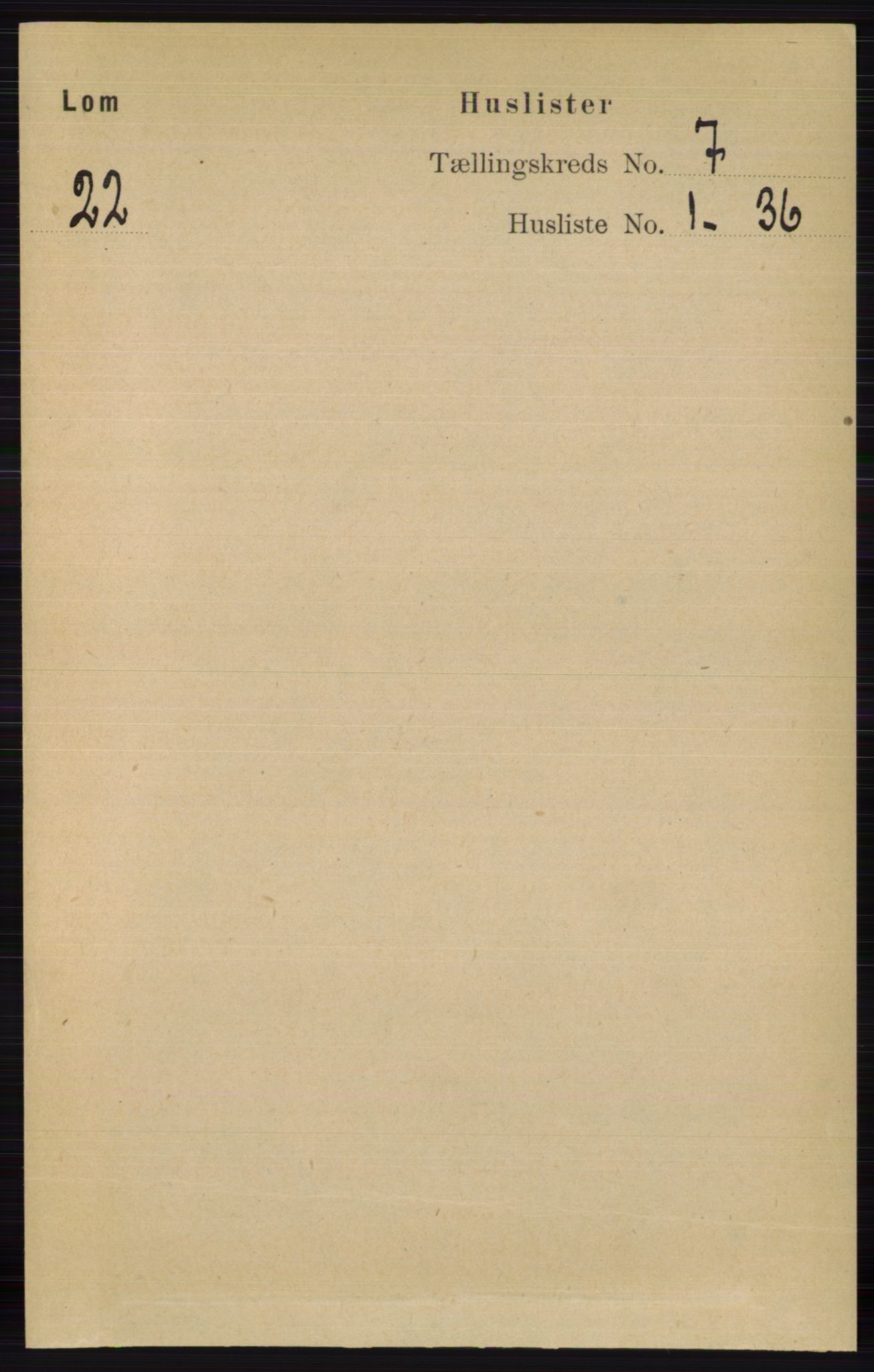 RA, Folketelling 1891 for 0514 Lom herred, 1891, s. 2759