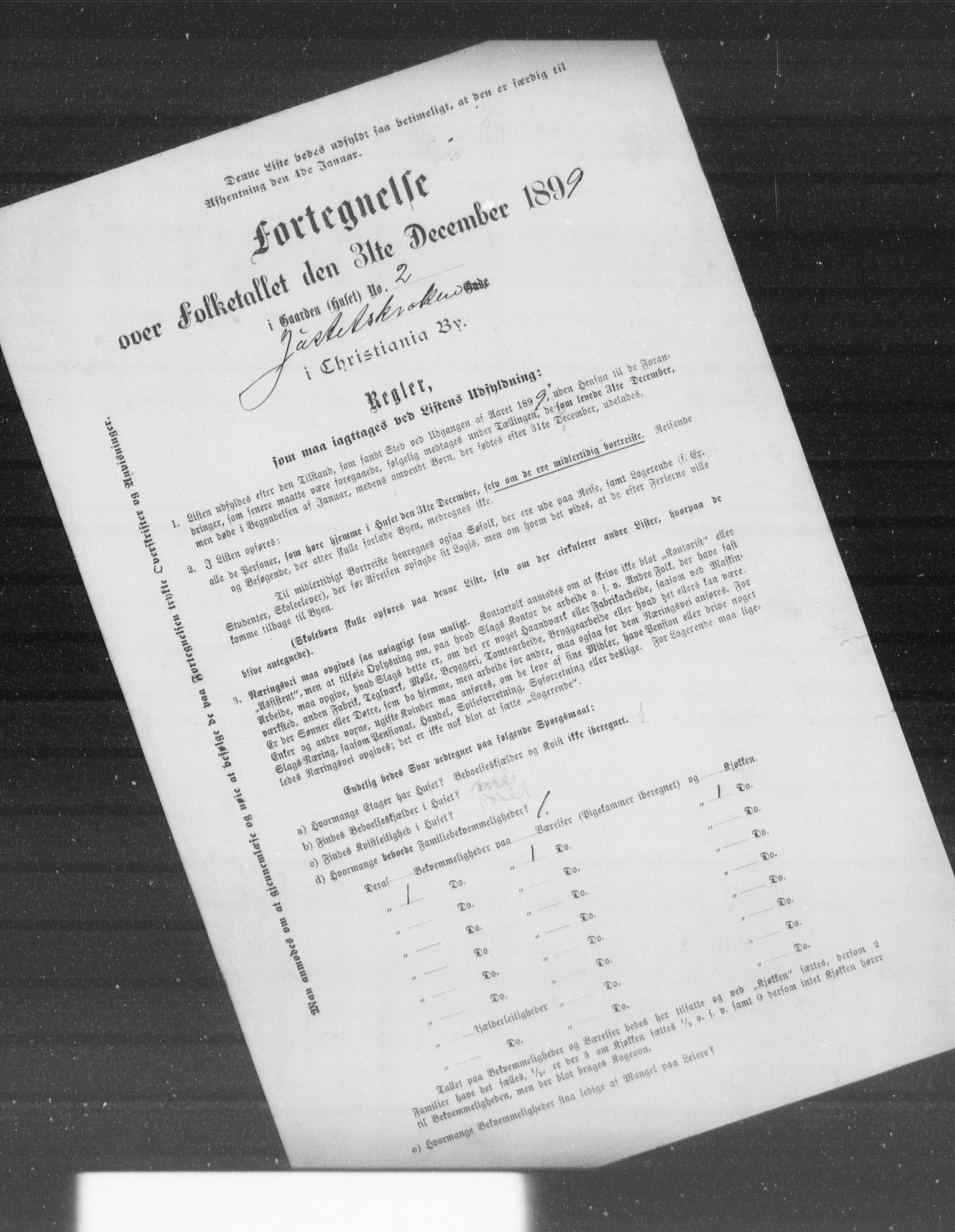 OBA, Kommunal folketelling 31.12.1899 for Kristiania kjøpstad, 1899, s. 6221