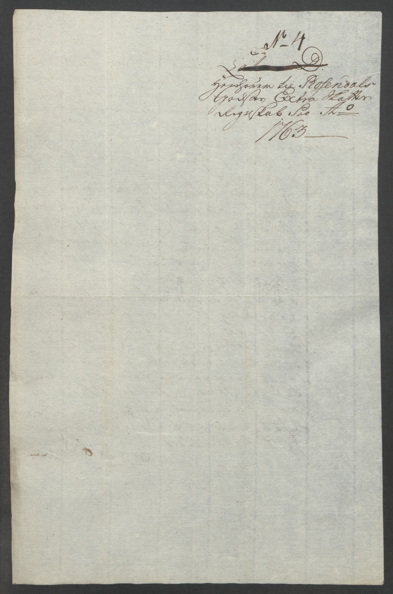 Rentekammeret inntil 1814, Reviderte regnskaper, Fogderegnskap, RA/EA-4092/R49/L3157: Ekstraskatten Rosendal Baroni, 1762-1772, s. 50