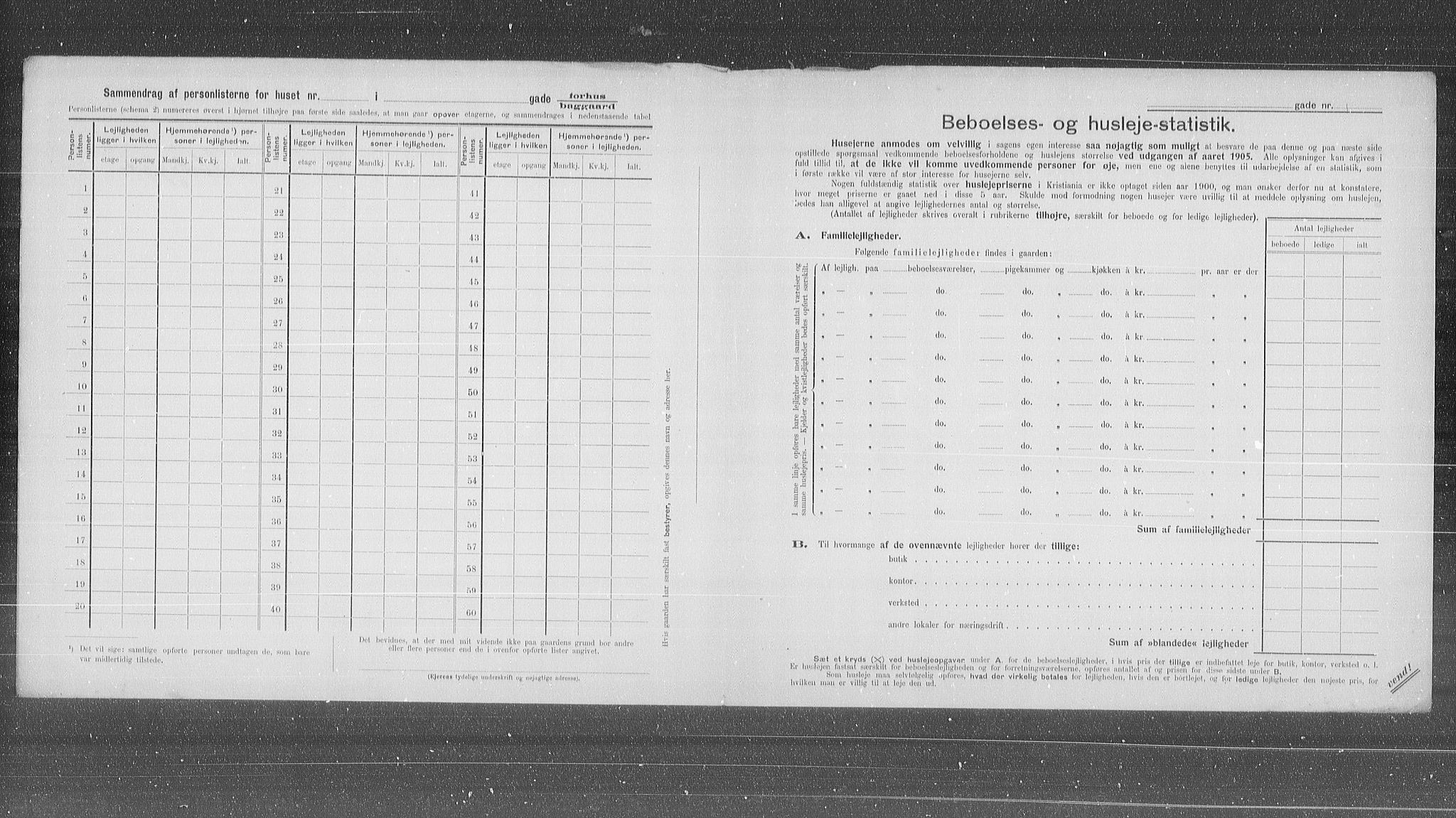 OBA, Kommunal folketelling 31.12.1905 for Kristiania kjøpstad, 1905, s. 58427