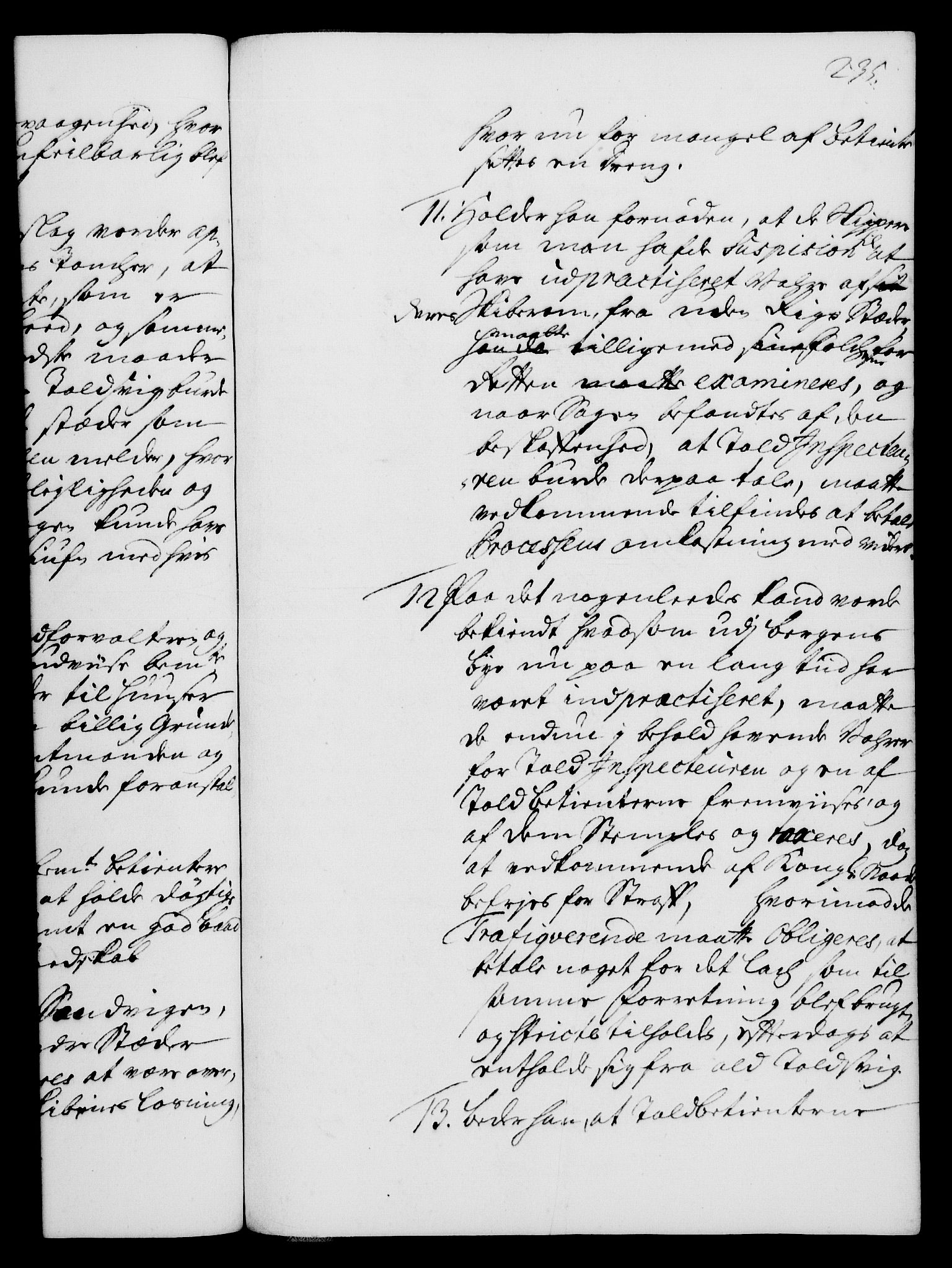 Rentekammeret, Kammerkanselliet, RA/EA-3111/G/Gh/Gha/L0014: Norsk ekstraktmemorialprotokoll. Merket RK 53.59, 1731-1732, s. 235