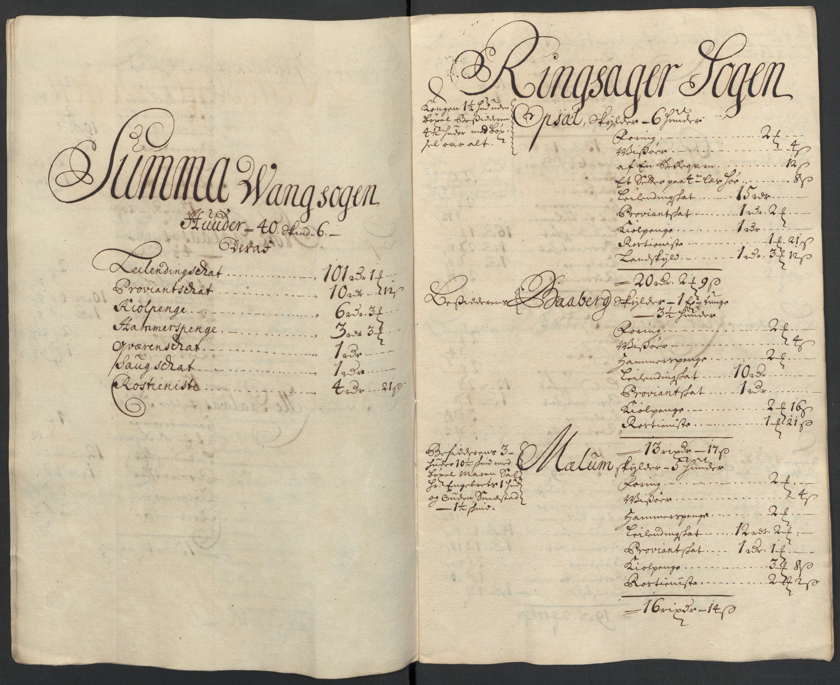 Rentekammeret inntil 1814, Reviderte regnskaper, Fogderegnskap, AV/RA-EA-4092/R16/L1046: Fogderegnskap Hedmark, 1710, s. 215