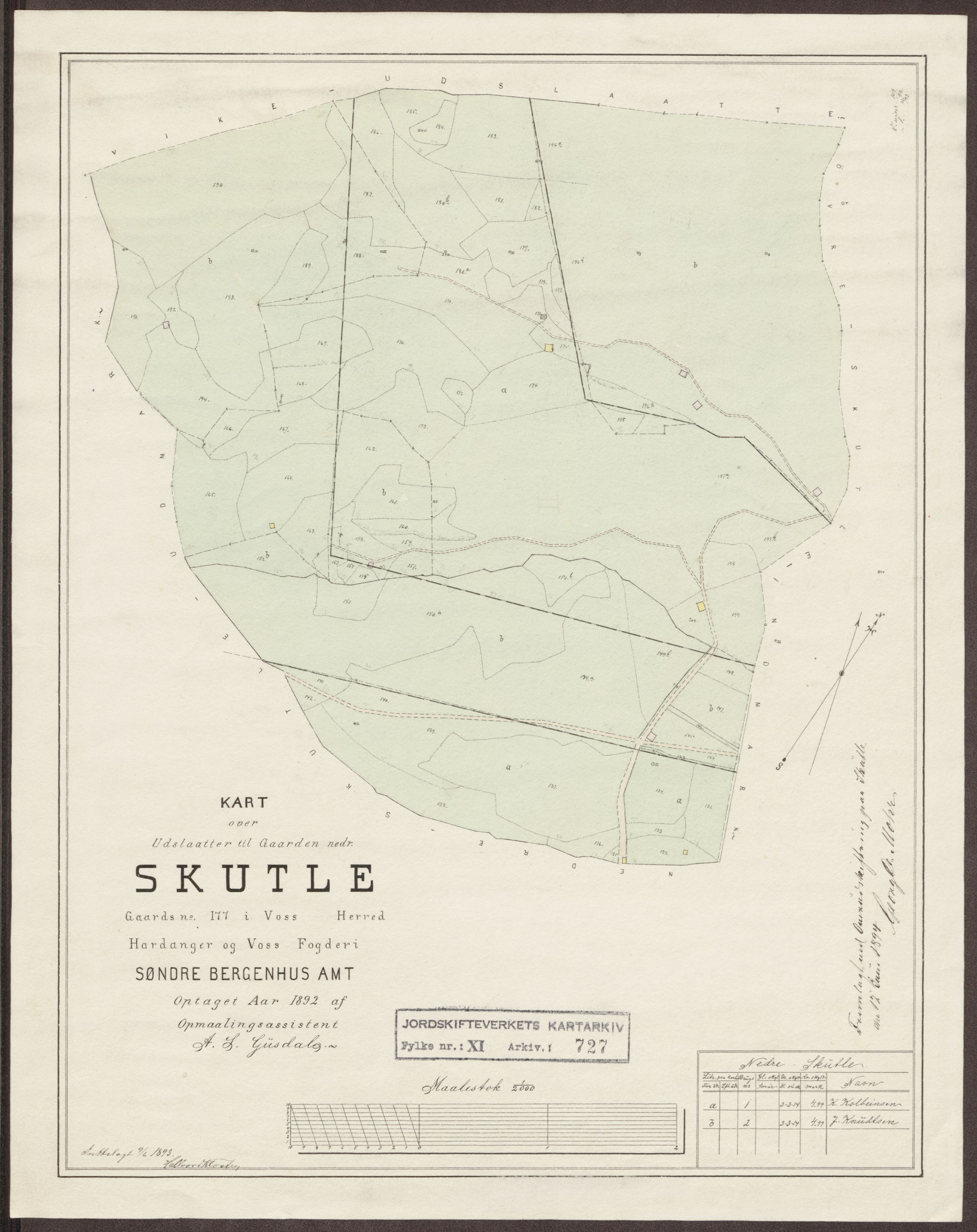 Jordskifteverkets kartarkiv, AV/RA-S-3929/T, 1859-1988, s. 856