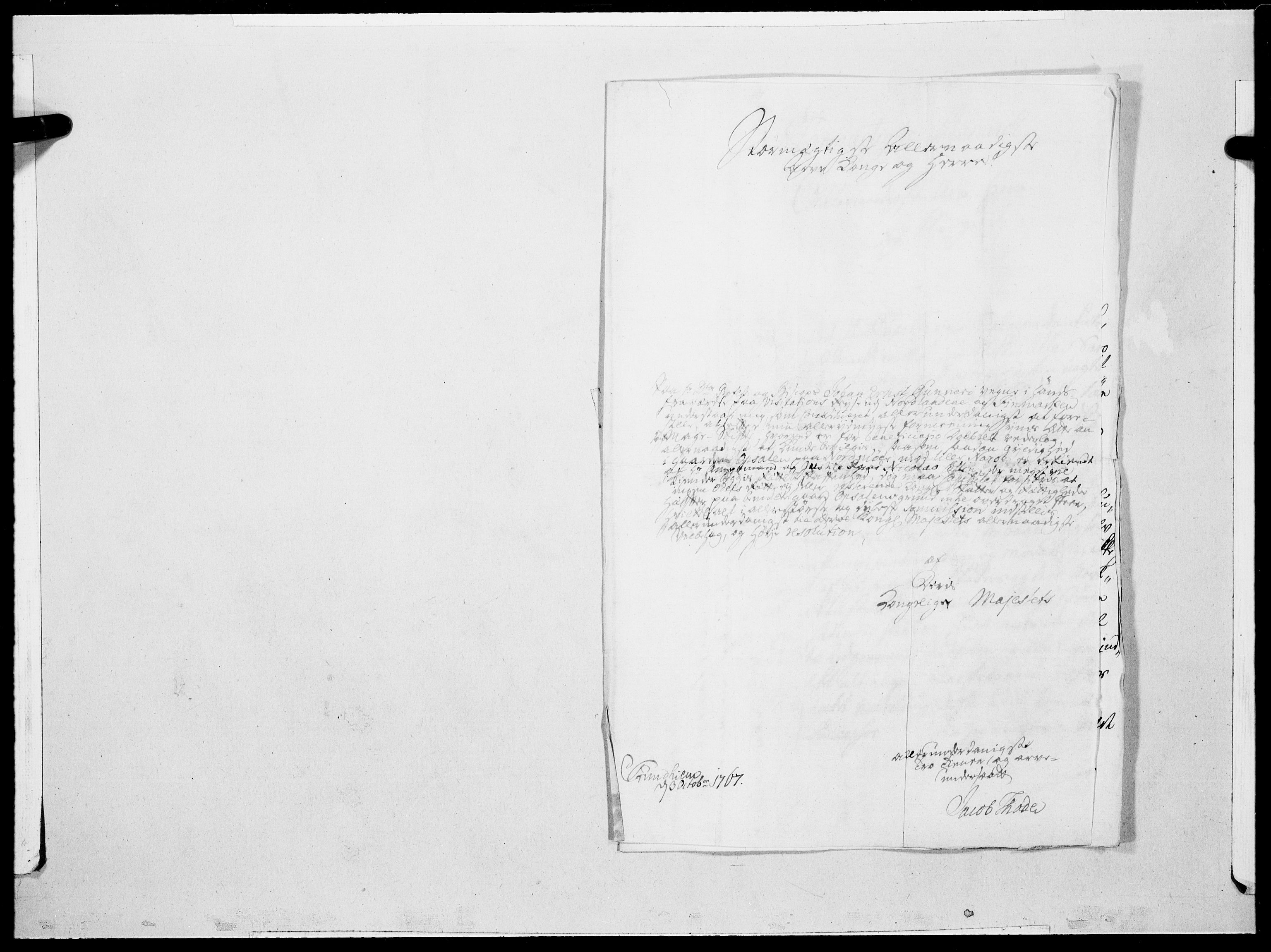 Danske Kanselli 1572-1799, AV/RA-EA-3023/F/Fc/Fcc/Fcca/L0196: Norske innlegg 1572-1799, 1767, s. 445