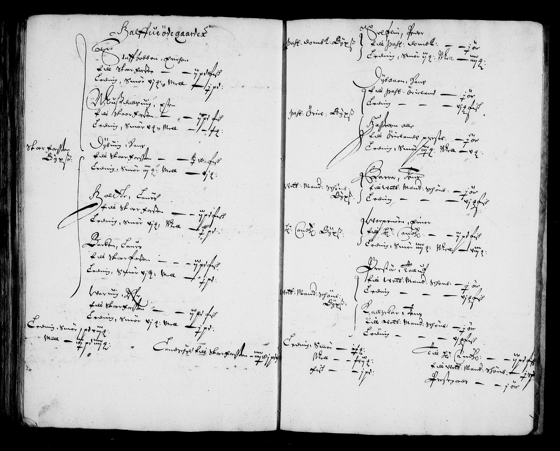 Rentekammeret inntil 1814, Realistisk ordnet avdeling, AV/RA-EA-4070/N/Na/L0002/0002: [XI g]: Trondheims stifts jordebøker: / Fosen fogderi, 1664