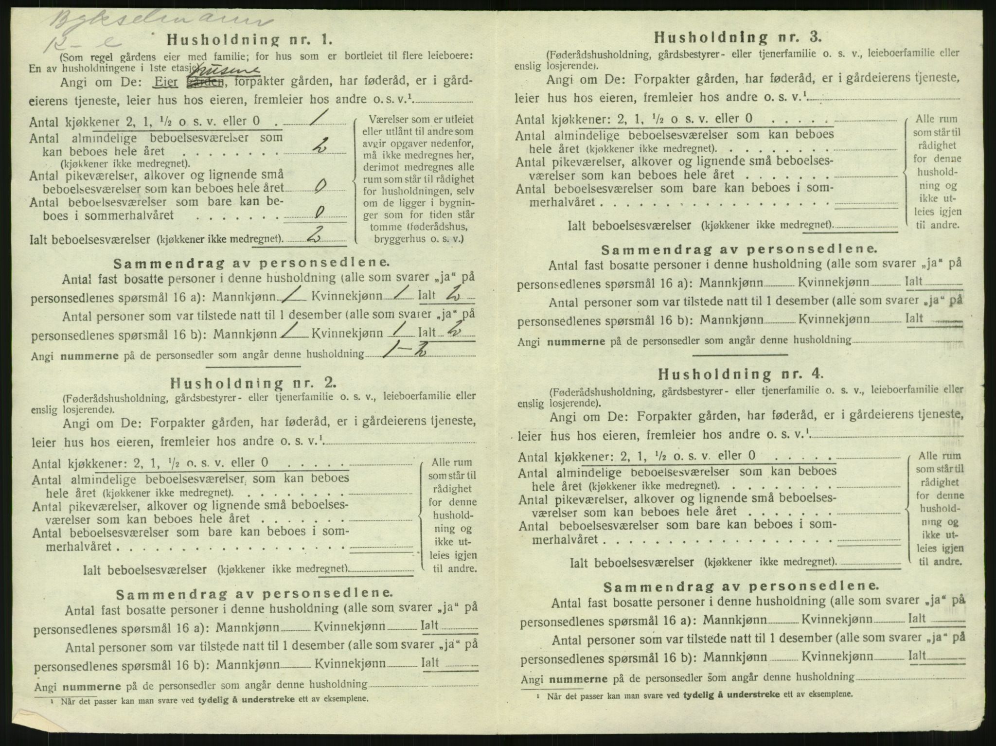 SAT, Folketelling 1920 for 1724 Verran herred, 1920, s. 605