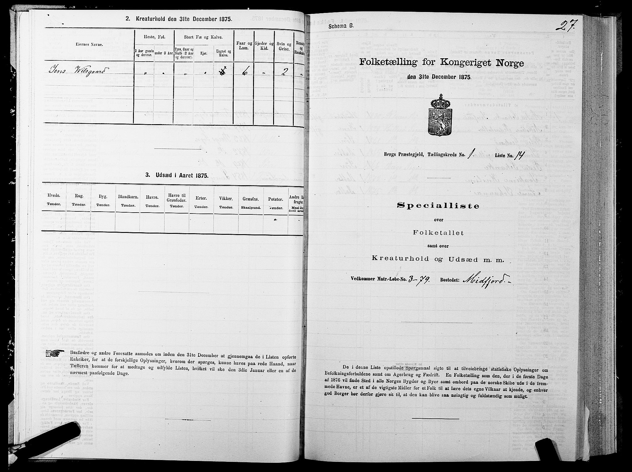SATØ, Folketelling 1875 for 1929P Berg prestegjeld, 1875, s. 1027
