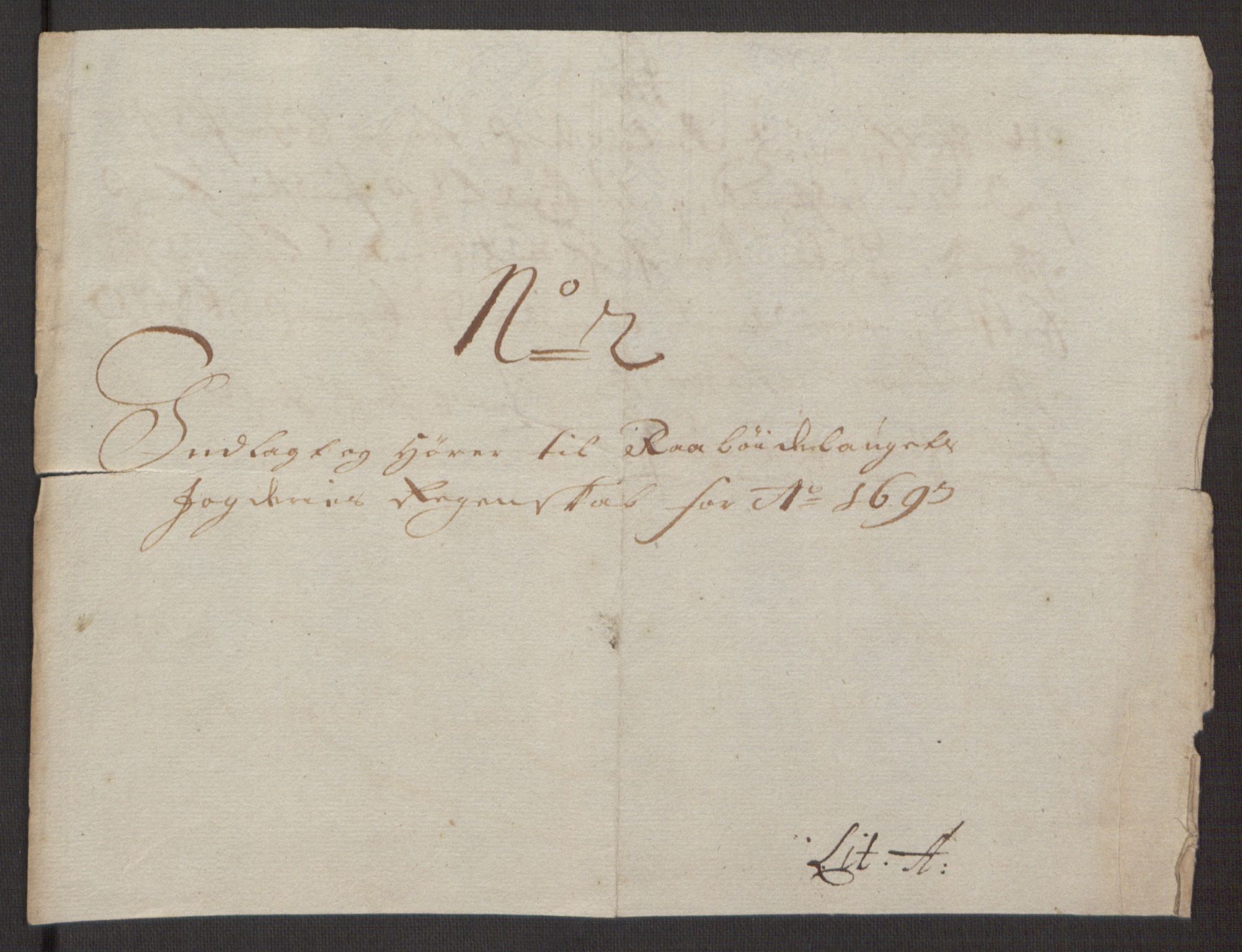 Rentekammeret inntil 1814, Reviderte regnskaper, Fogderegnskap, RA/EA-4092/R40/L2444: Fogderegnskap Råbyggelag, 1693-1696, s. 54