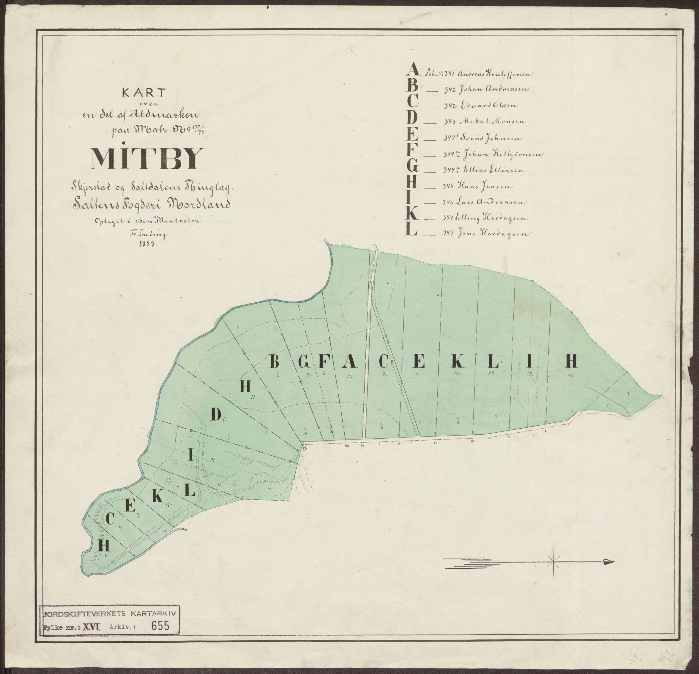 Jordskifteverkets kartarkiv, AV/RA-S-3929/T, 1859-1988, s. 786