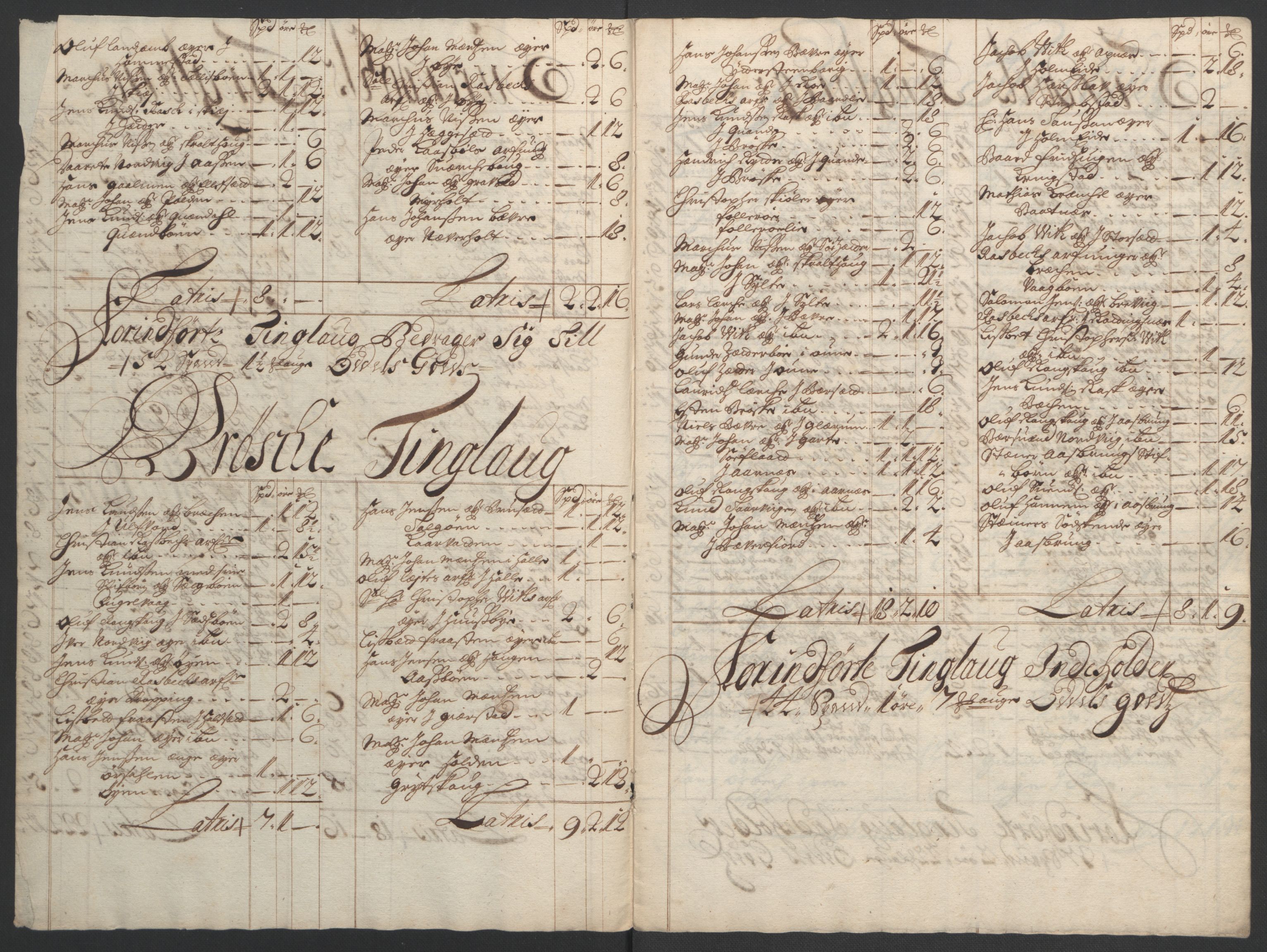 Rentekammeret inntil 1814, Reviderte regnskaper, Fogderegnskap, AV/RA-EA-4092/R56/L3736: Fogderegnskap Nordmøre, 1694-1696, s. 69