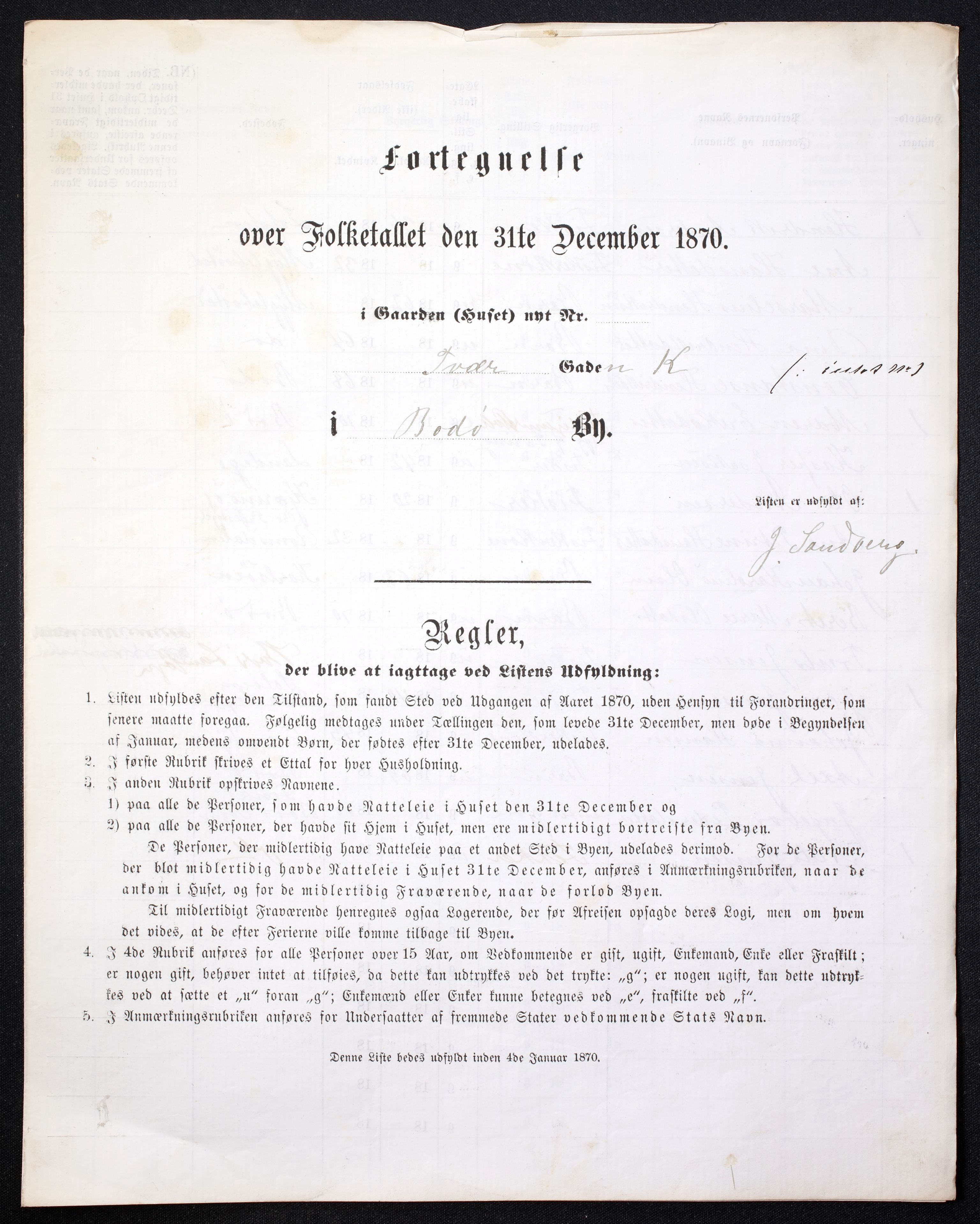 RA, Folketelling 1870 for 1804 Bodø kjøpstad, 1870, s. 37