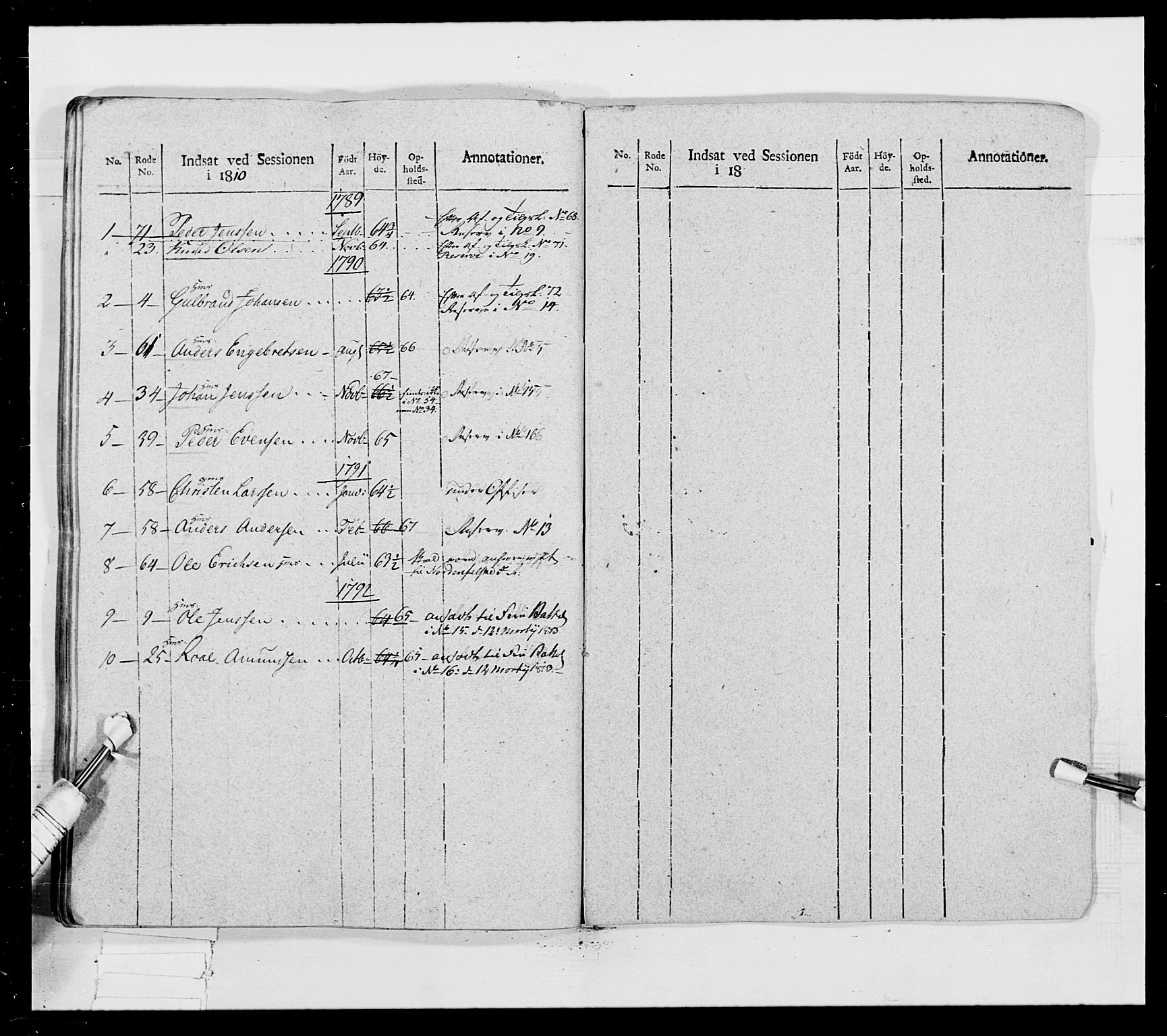 Generalitets- og kommissariatskollegiet, Det kongelige norske kommissariatskollegium, AV/RA-EA-5420/E/Eh/L0018: Opplandske dragonregiment, 1810-1811, s. 376