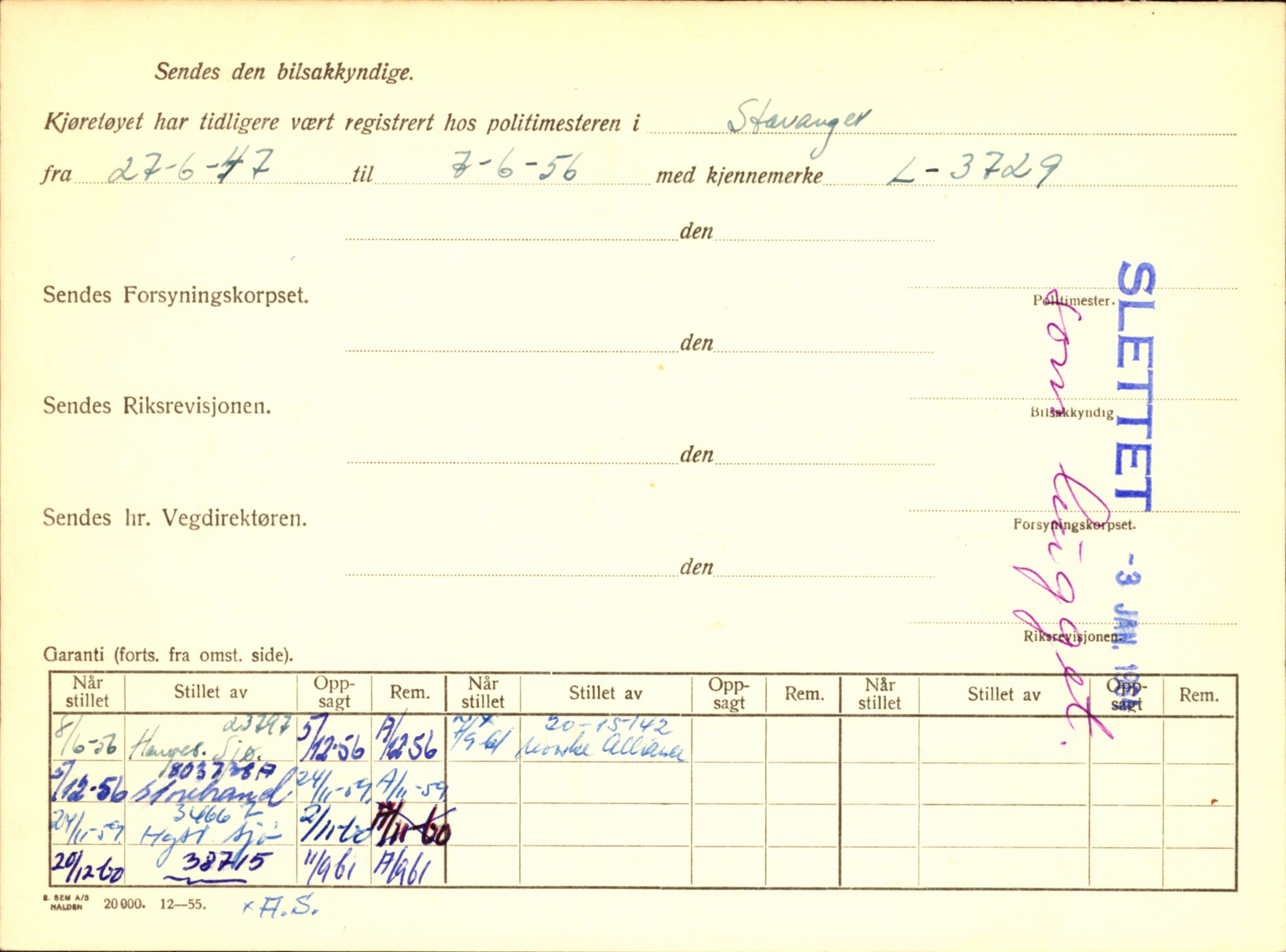 Stavanger trafikkstasjon, AV/SAST-A-101942/0/F/L0048: L-29100 - L-29899, 1930-1971, s. 1882