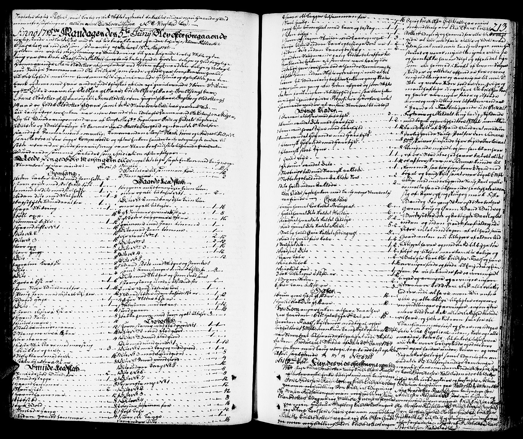 Orkdal sorenskriveri, AV/SAT-A-4169/1/3/3Aa/L0008: Skifteprotokoller, 1782-1796, s. 212b-213a