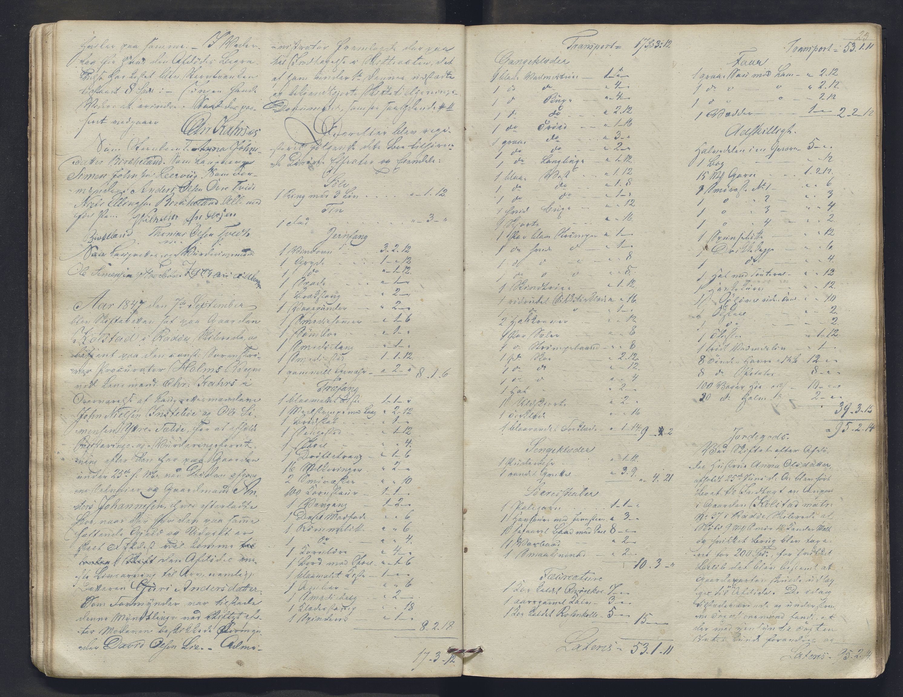 Nordhordland sorenskrivar, AV/SAB-A-2901/1/H/Hb/L0017: Registreringsprotokollar, 1846-1852, s. 23