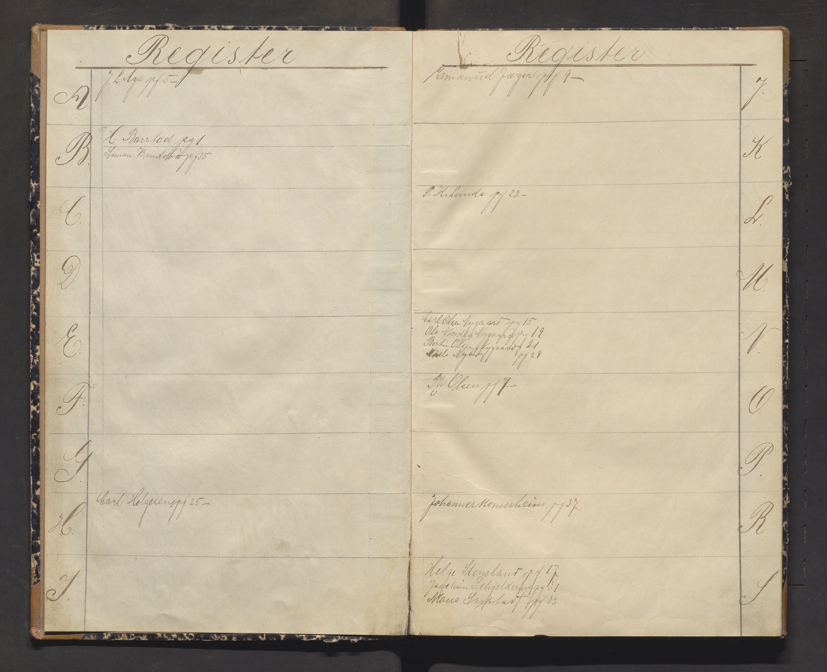 Askøy skytterlag , IKAH/1247-Pa0031/P/Pa/L0001: Protokoll med medlemsliste og skyteresultat, 1890-1891