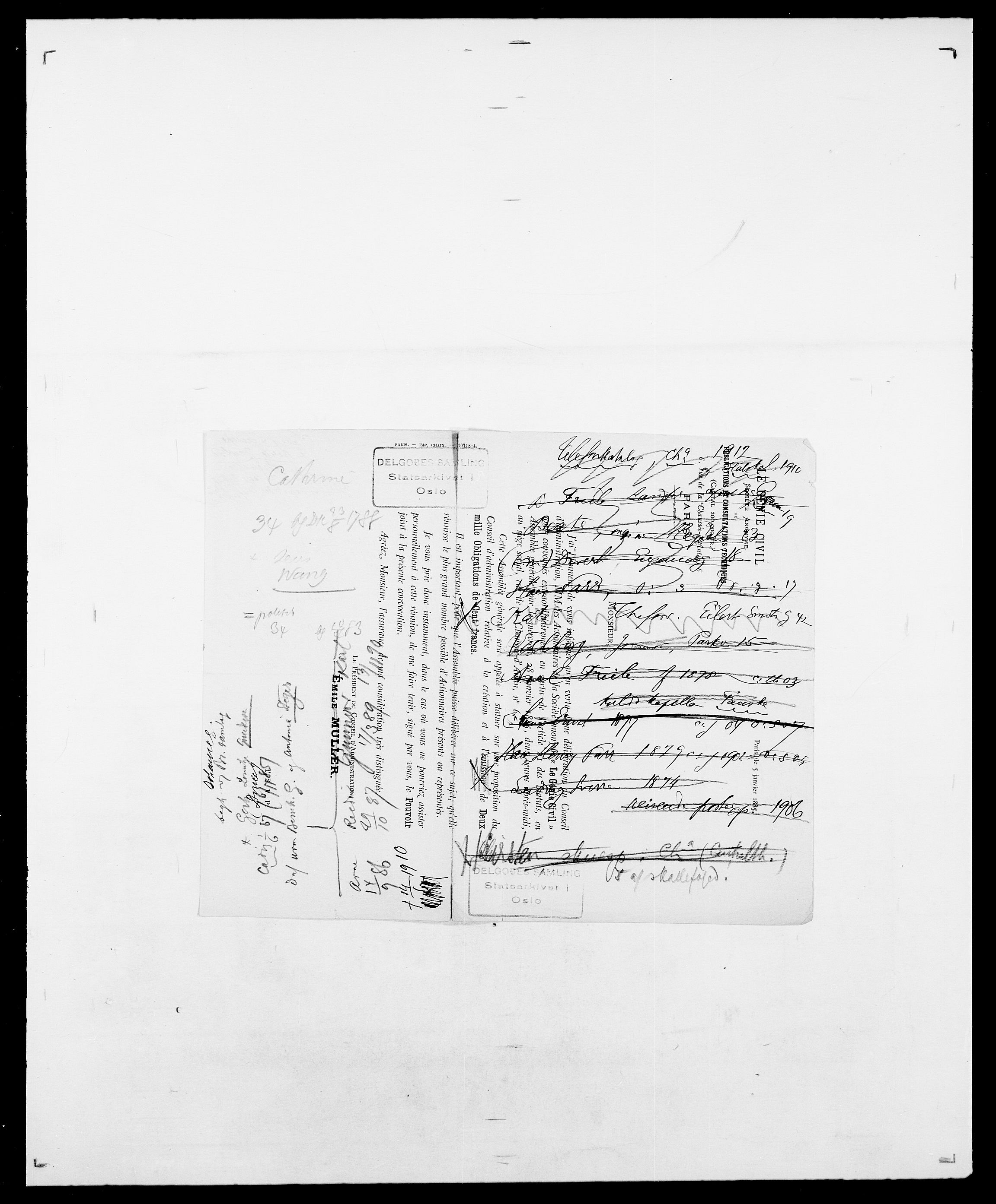 Delgobe, Charles Antoine - samling, SAO/PAO-0038/D/Da/L0022: Krog - Lasteen, s. 469